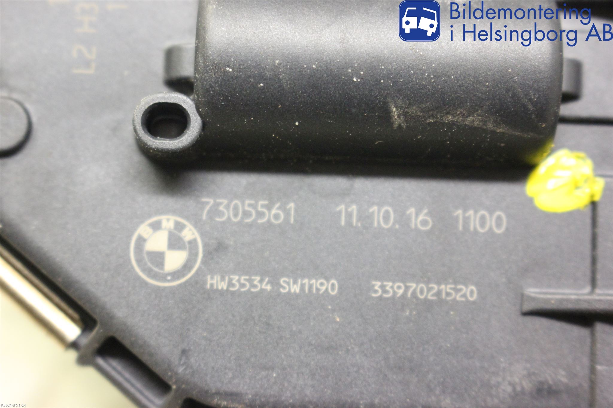 BMW 5 F10/F11/F18 09-17 Viskermotor Frontrute