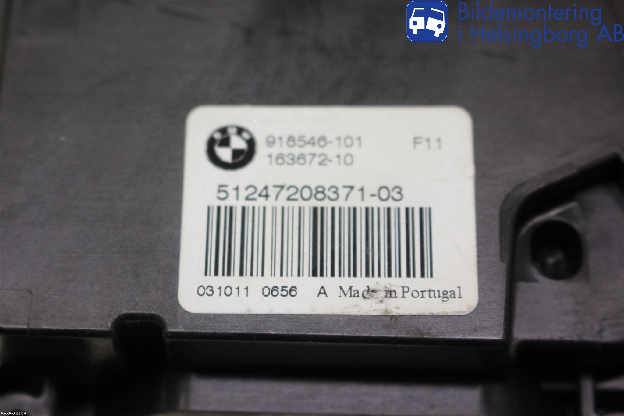 BMW 5 F10/F11/F18 09-17 Sentrallåsmotor Bakluke