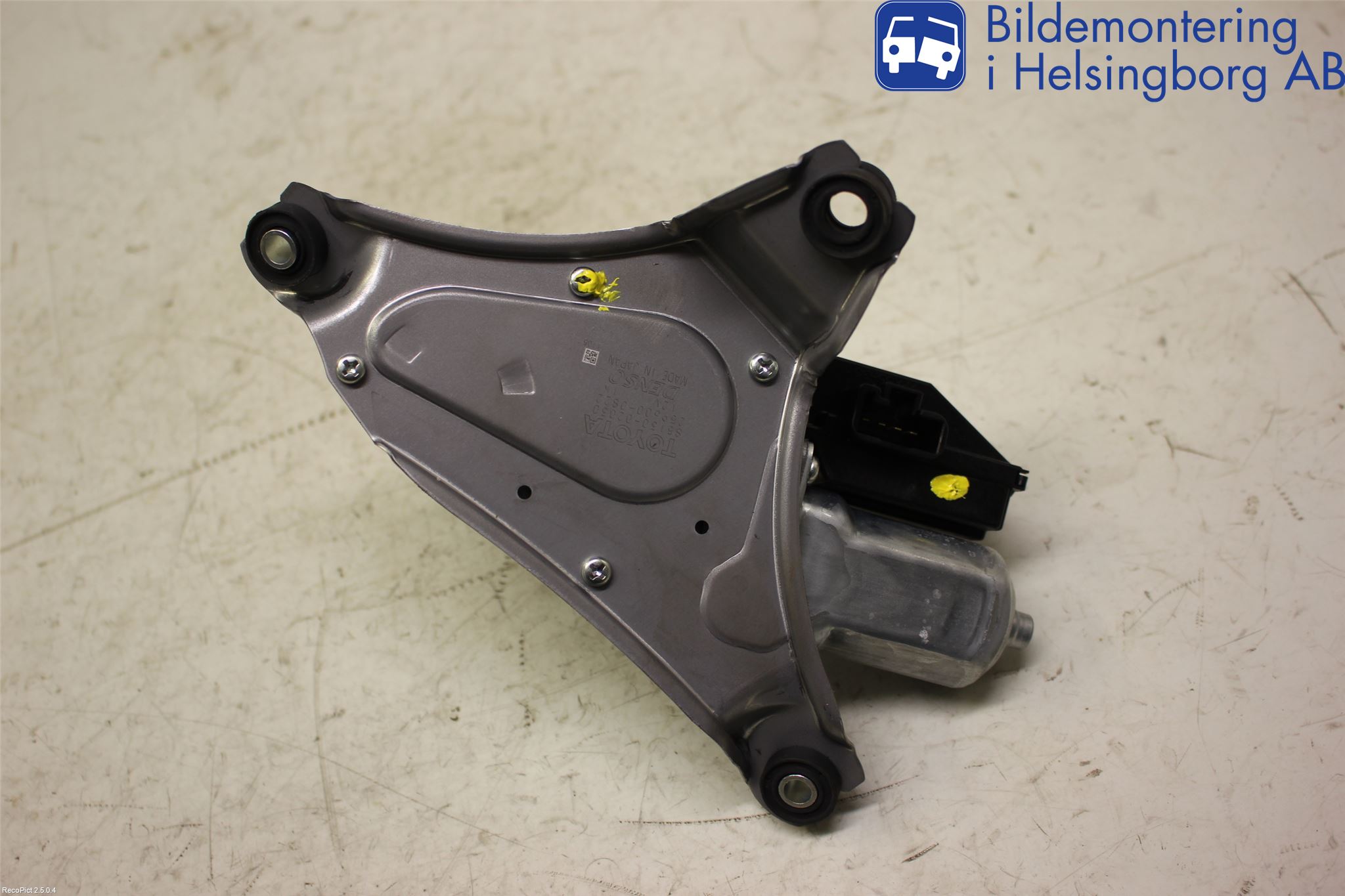 Toyota AURIS 07-09 Viskermotor Bakluke