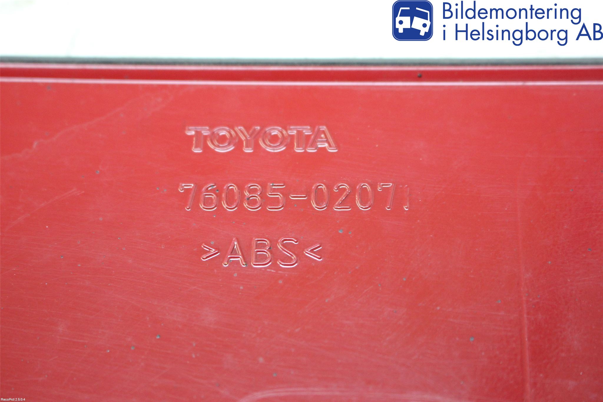 Toyota AURIS 07-09 Spoiler Bakluke