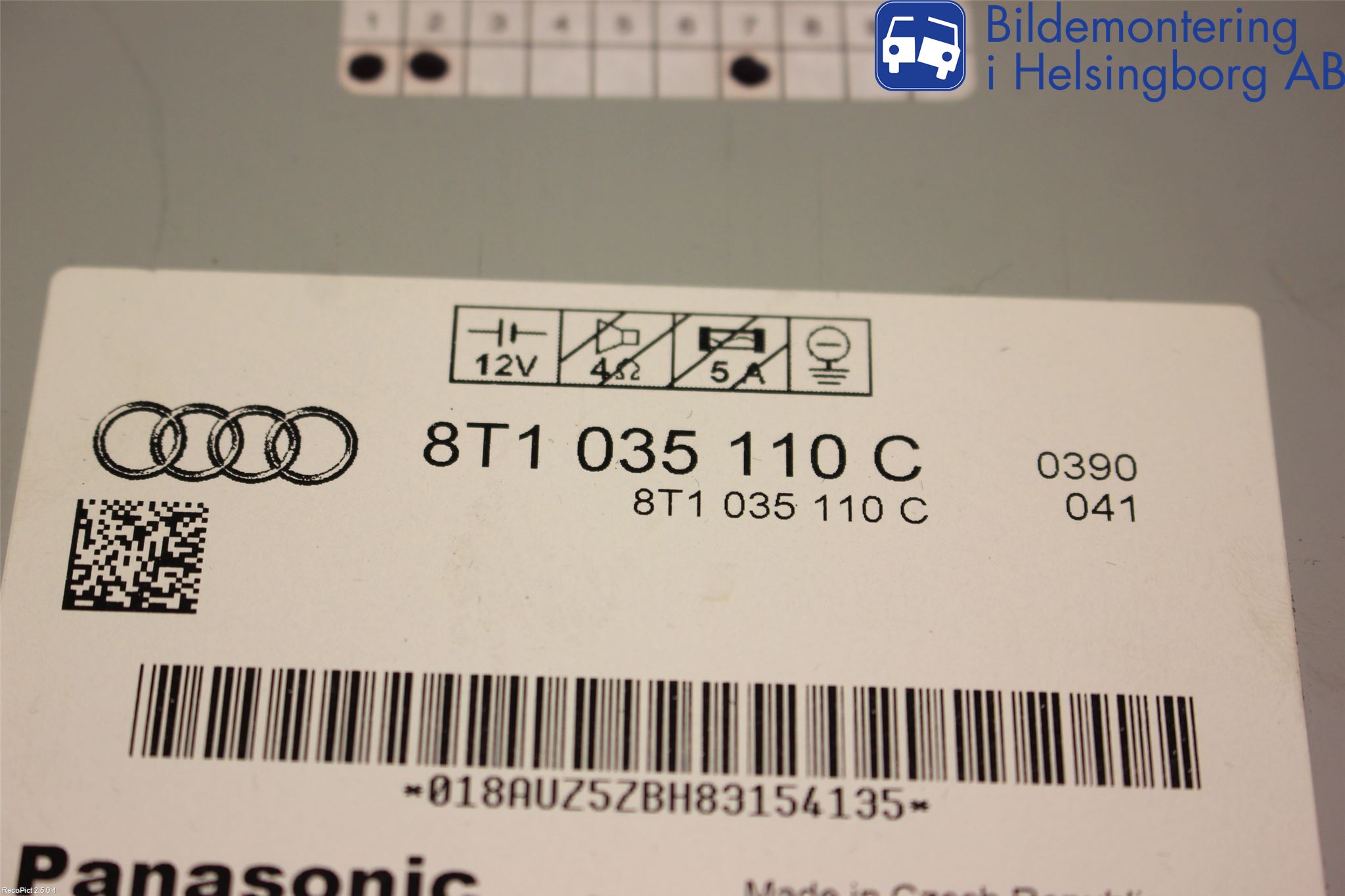 Audi A4/S4 08-11 Stereo Cd Veksler