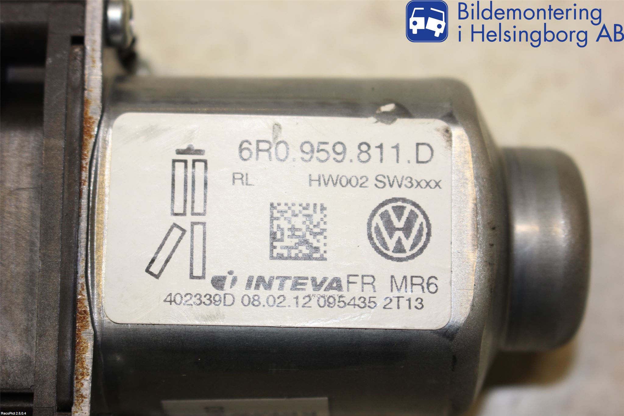 Skoda FABIA 07-14 Vindusheismotor