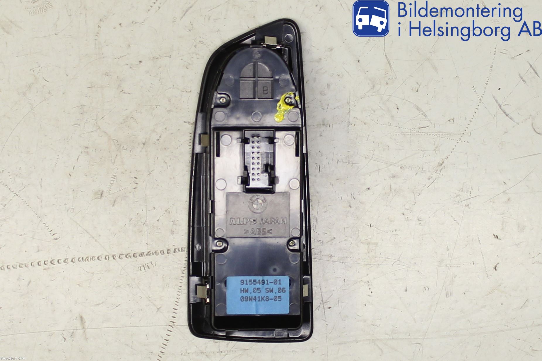 BMW 1 E87/81 5D/3D 03-11 Bryter Vindusheis