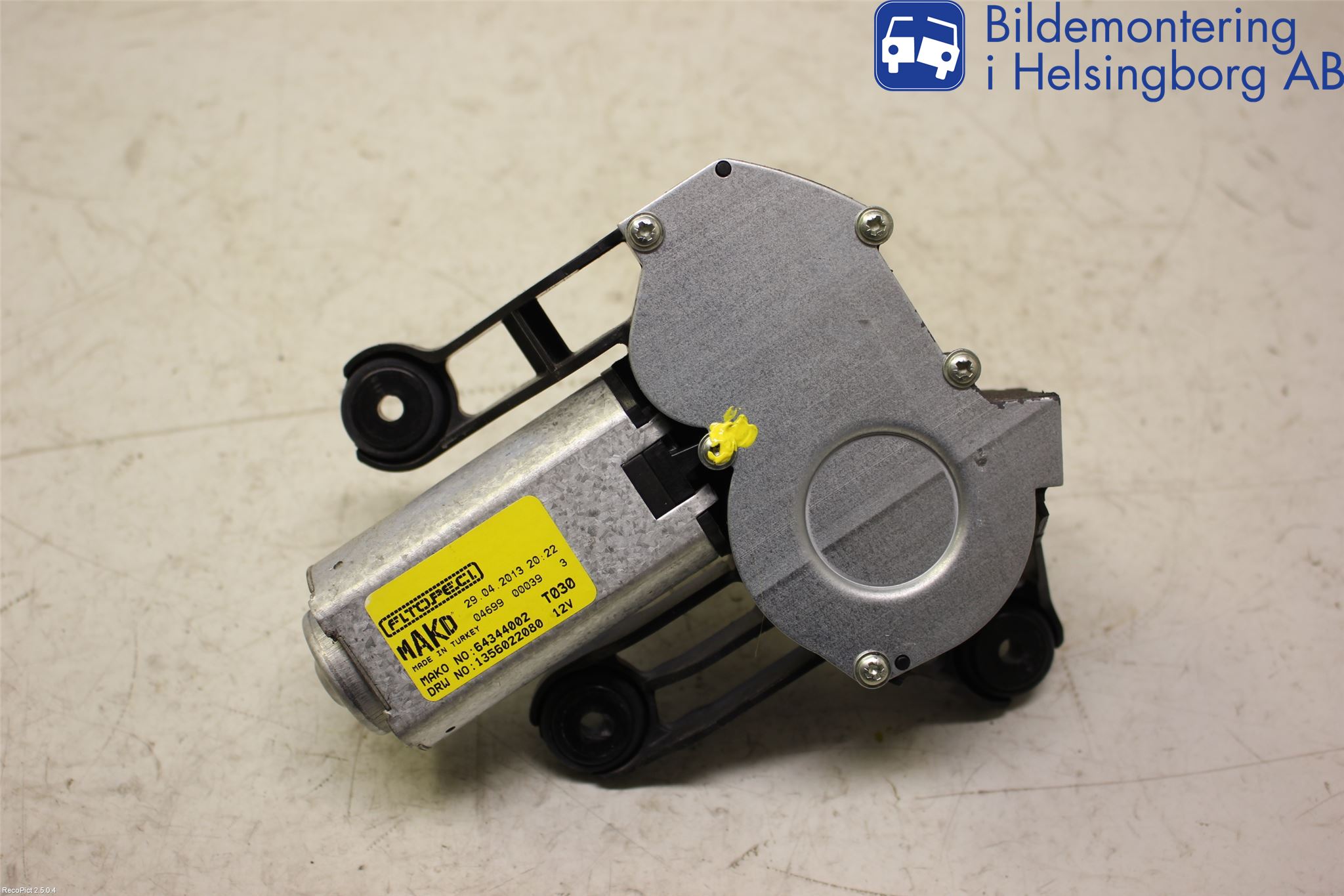 Fiat QUBO Viskermotor Bakluke