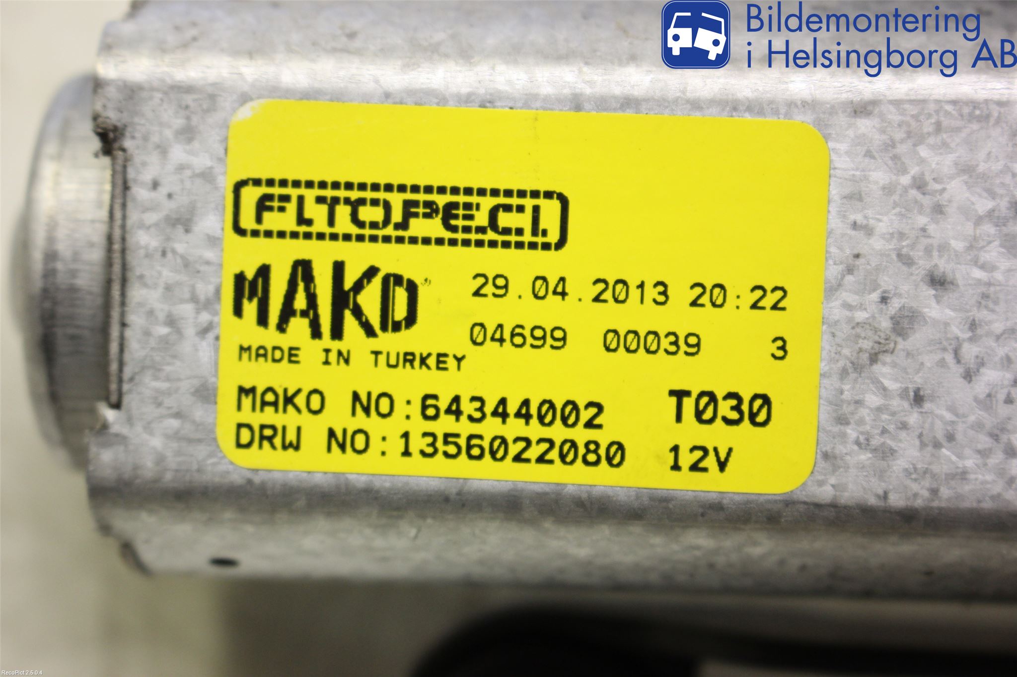 Fiat QUBO Viskermotor Bakluke