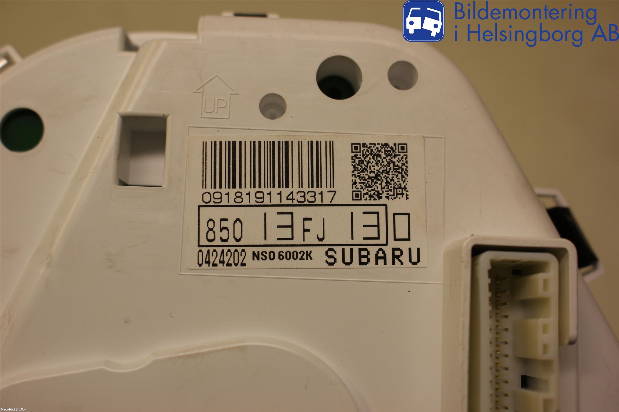 Subaru IMPREZA IV 13-17 Instr Kombinert