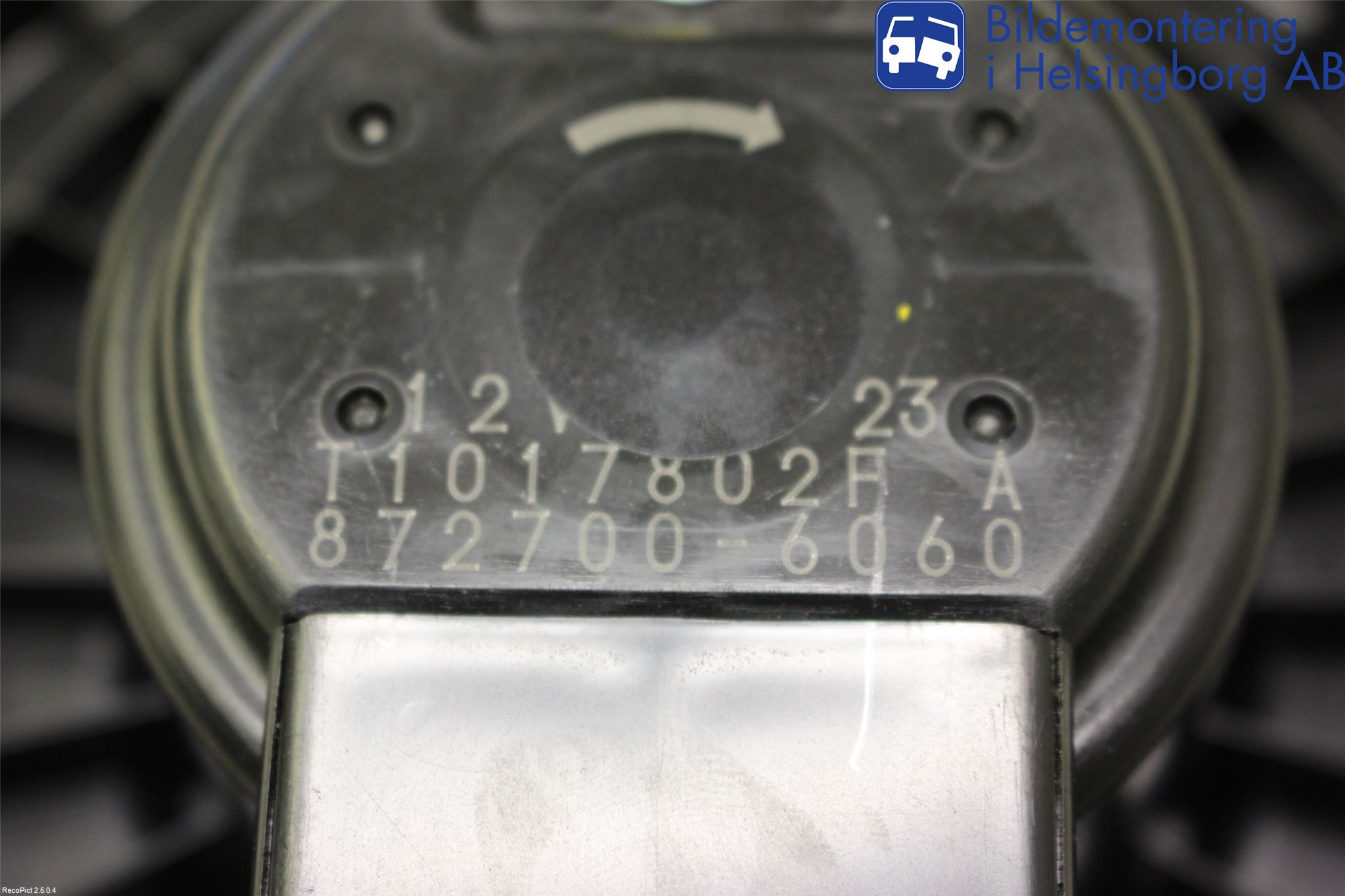 Subaru IMPREZA IV 13-17 Varmeapparat Viftemotor