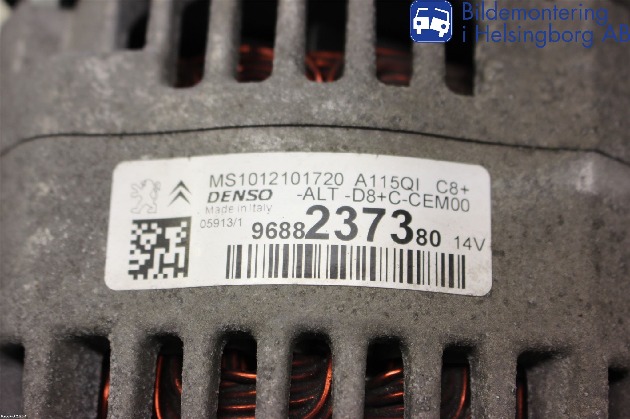 Peugeot 208 12-15 Dynamo