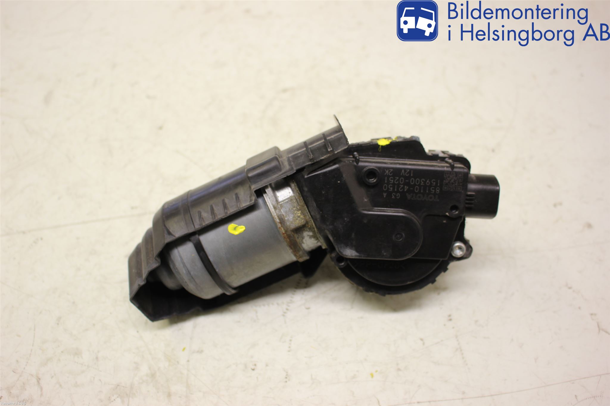 Toyota RAV 4 06-12 Viskermotor Frontrute