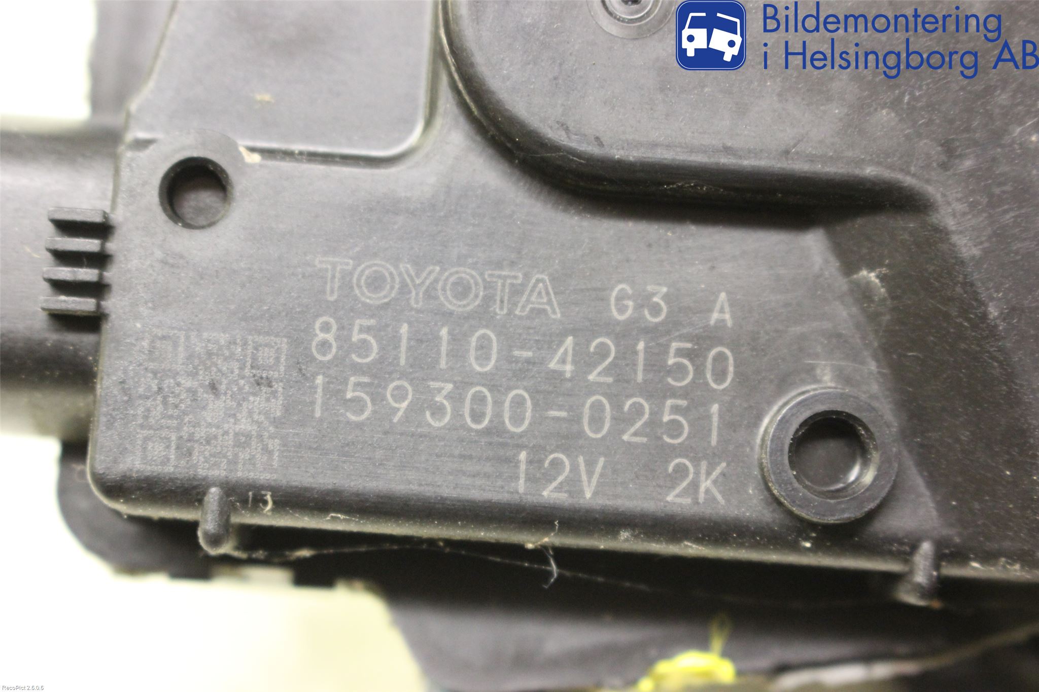 Toyota RAV 4 06-12 Viskermotor Frontrute