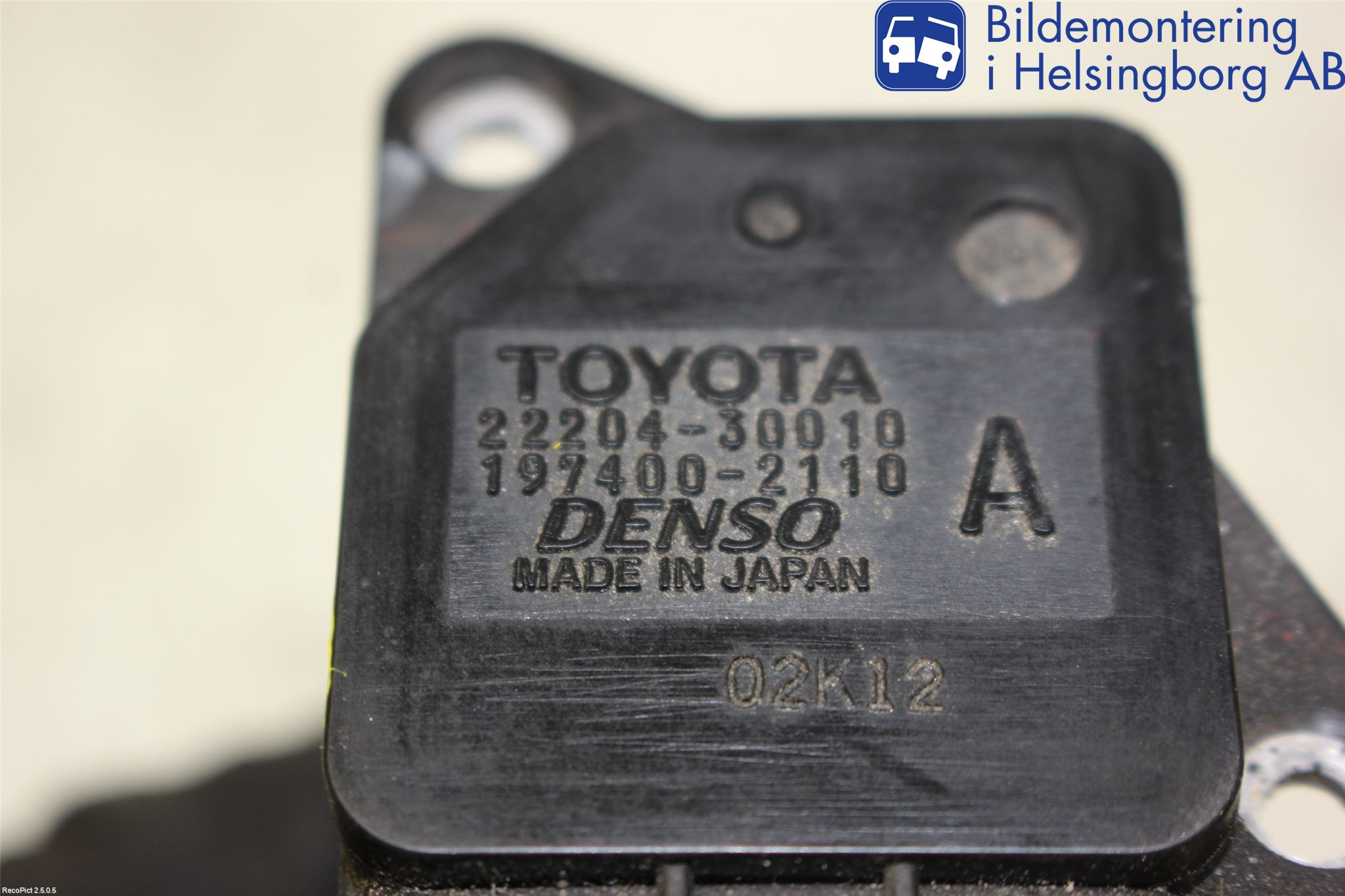 Toyota RAV 4 06-12 Inns Luftmassemåler