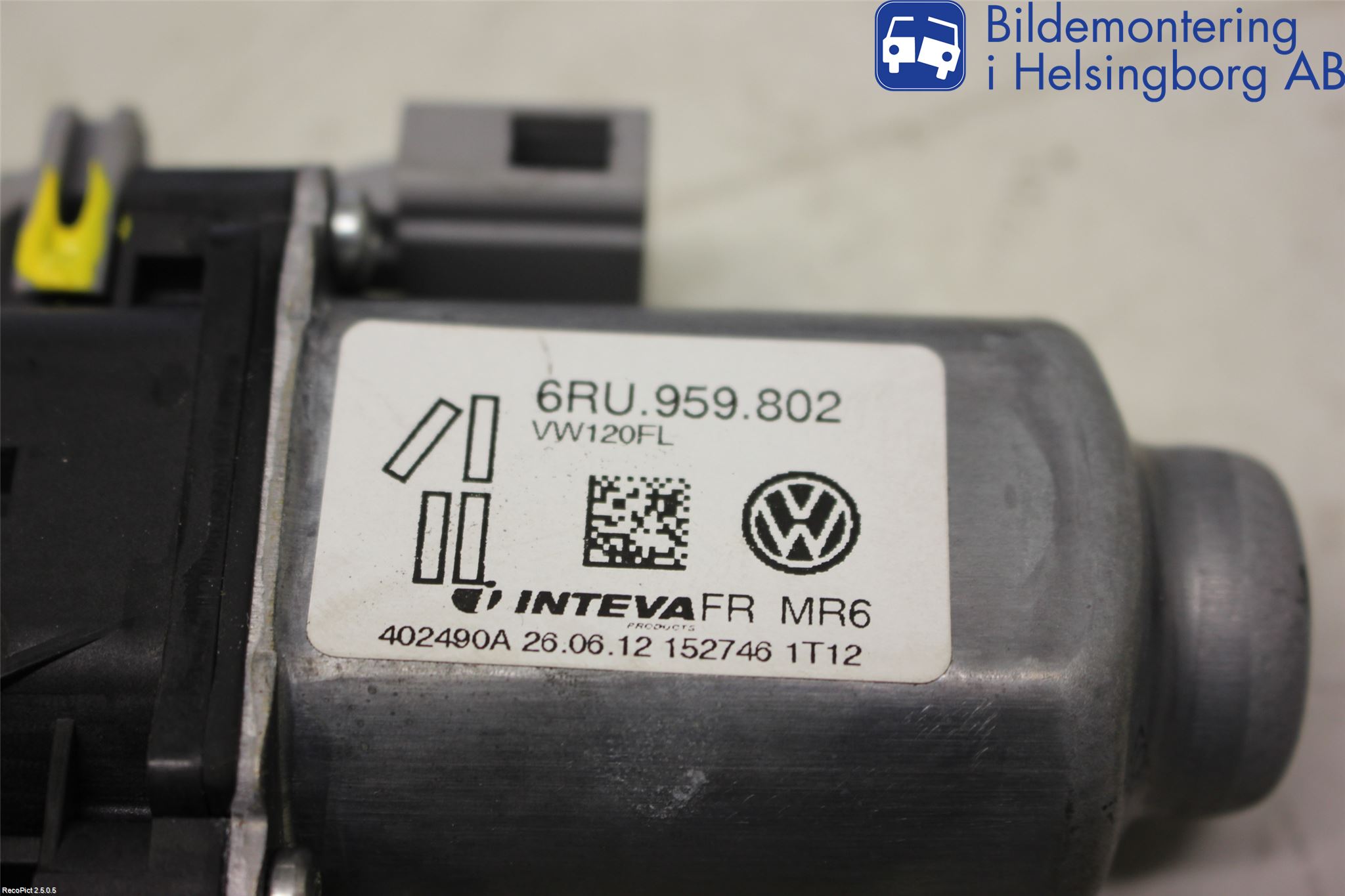 Skoda CITIGO / CITIGO E IV Vindusheis El Komp