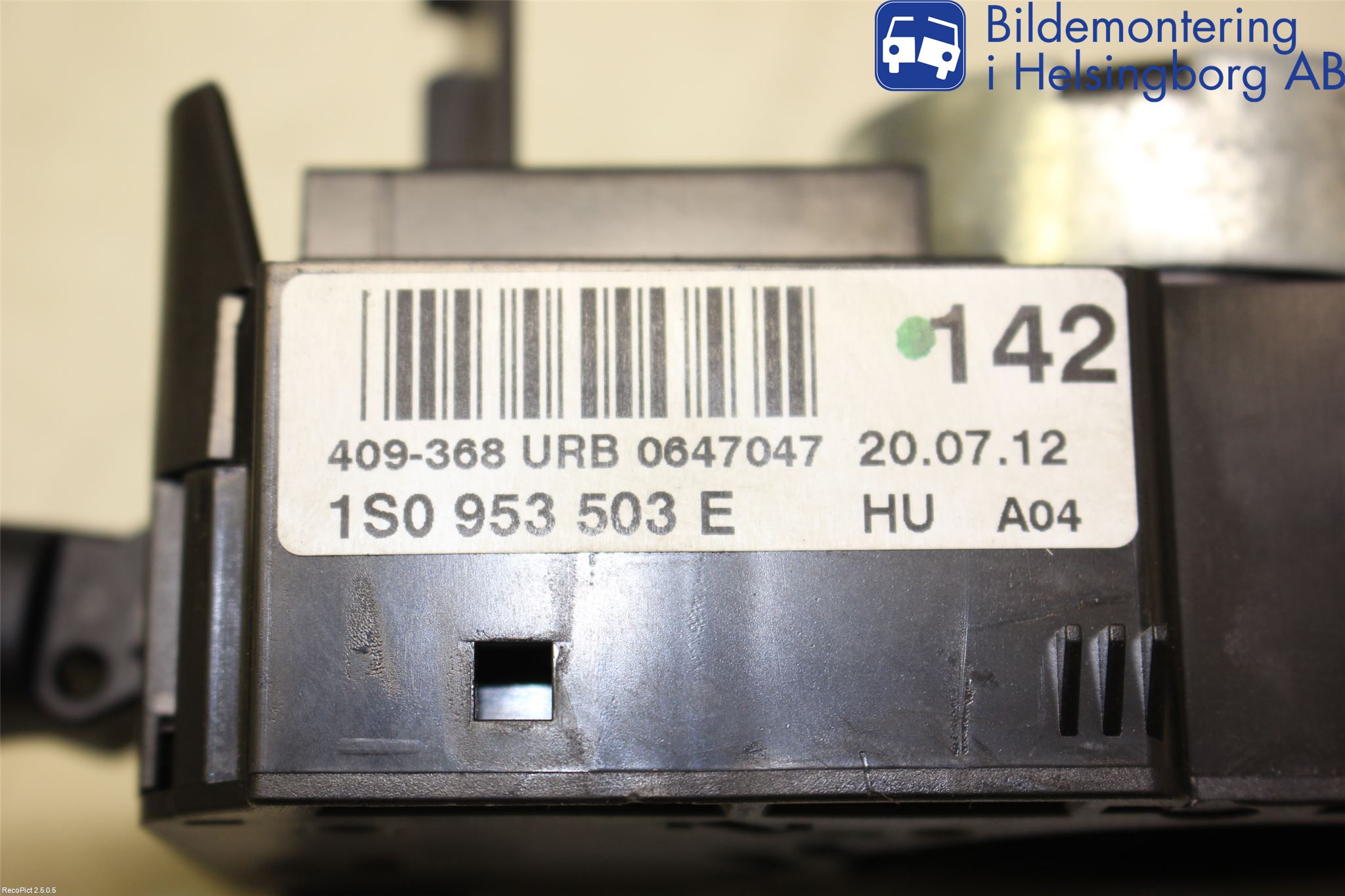 Skoda CITIGO / CITIGO E IV Bryter Ratt Kombi H Og V