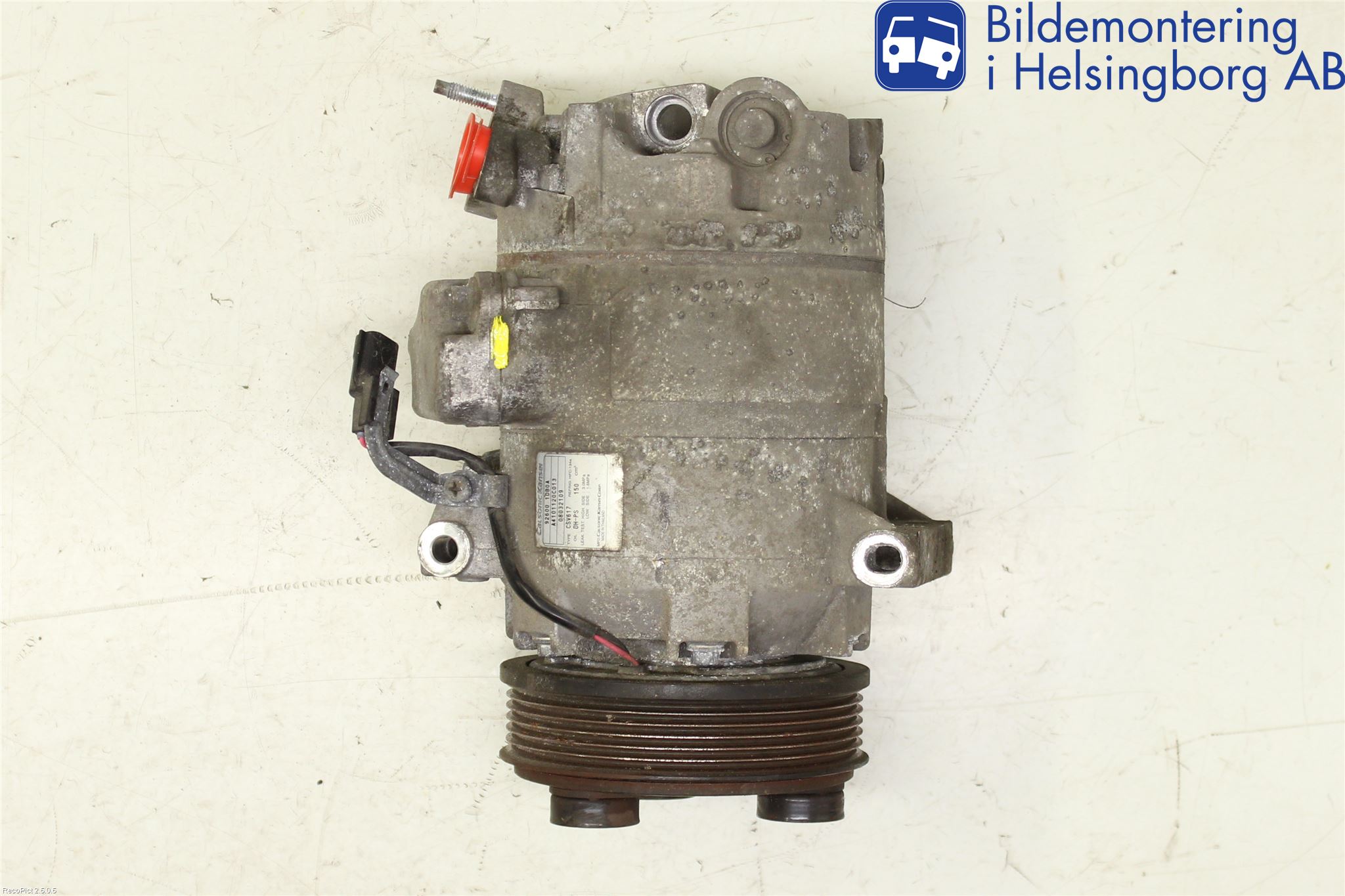 Nissan QASHQAI+2  08-10 Varme Ac Kompressor