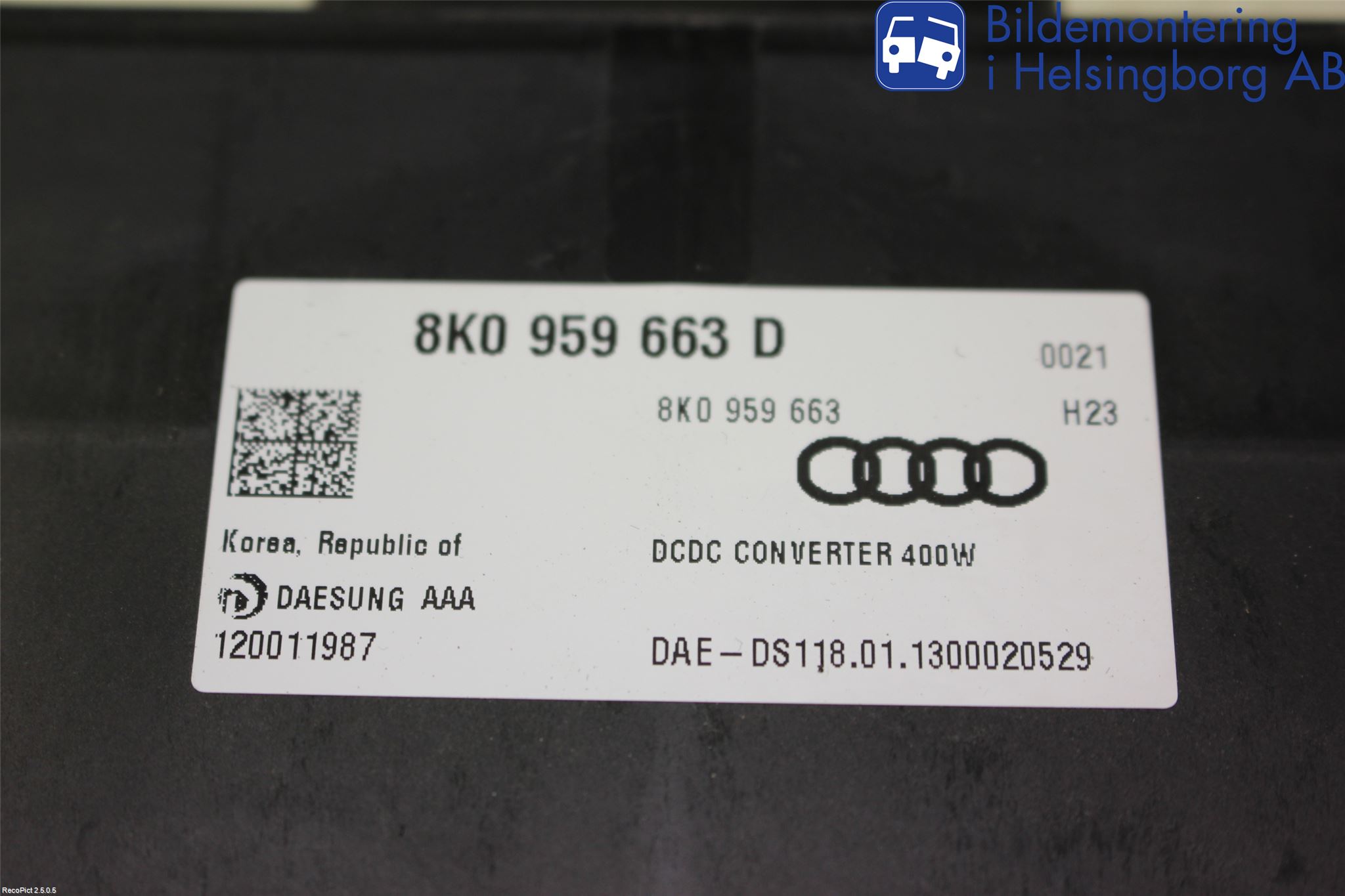 Audi A6/S6 4G 11-18 Styreenhet Øvrig