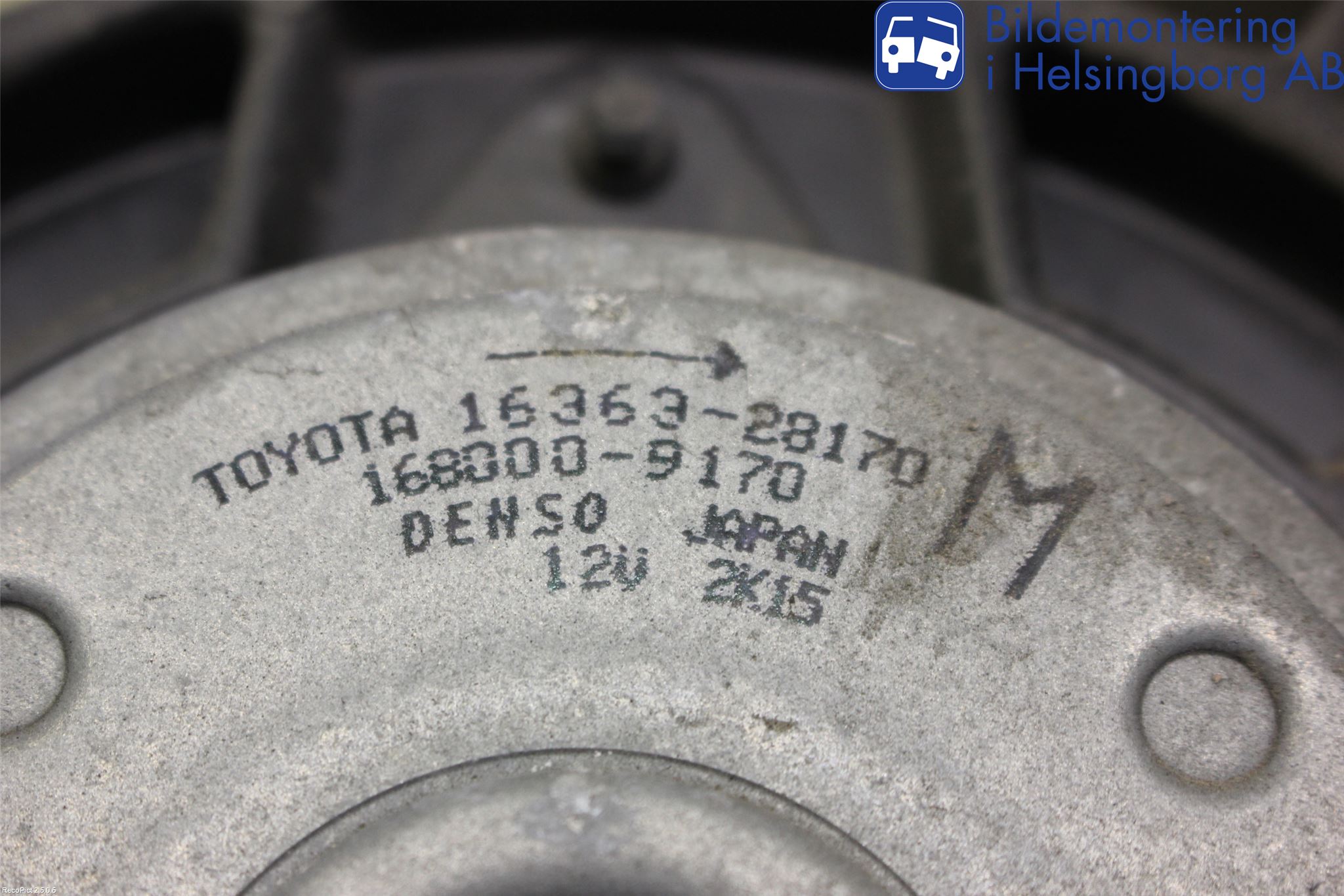 Toyota RAV 4 06-12 Kjølevifte Elektrisk