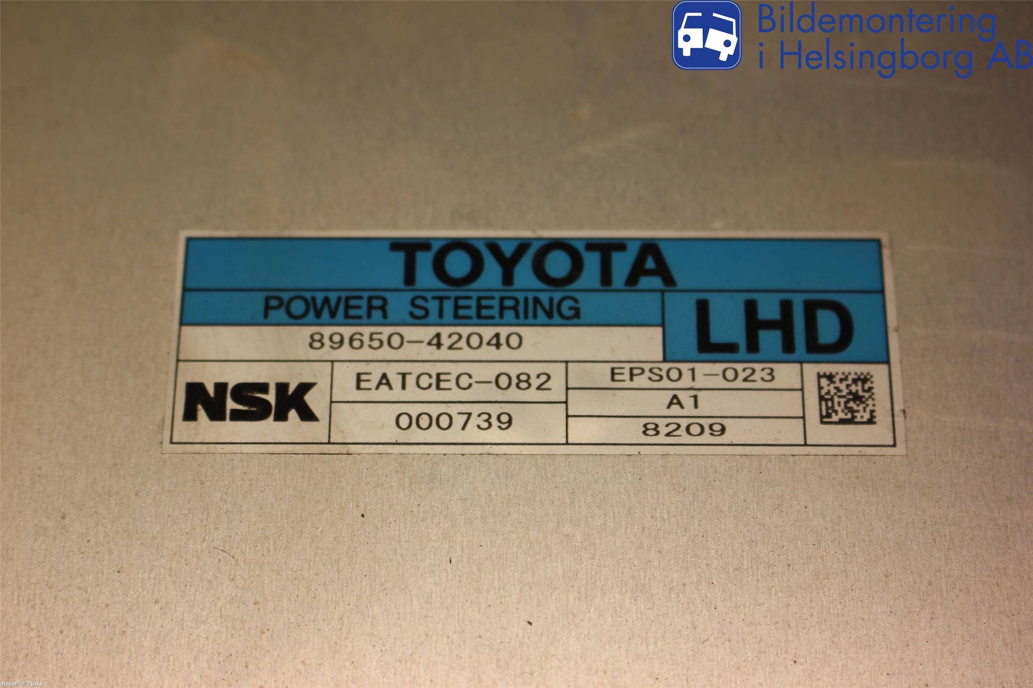 Toyota RAV 4 06-12 Styreenhet Styreservo