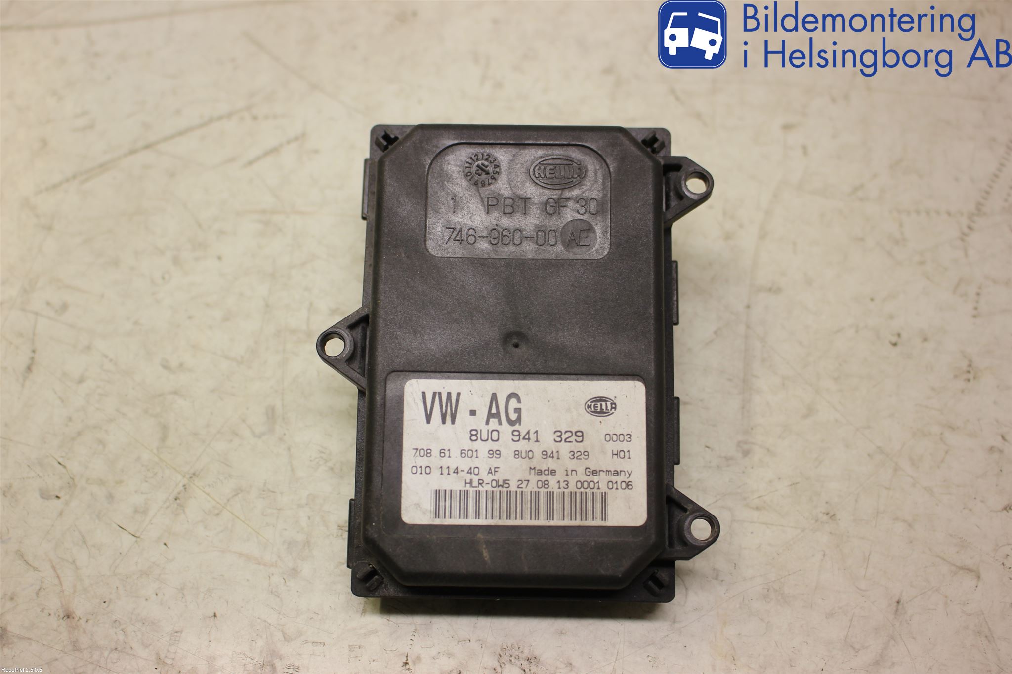 Skoda SUPERB 09-15 Styreenhet Xenon