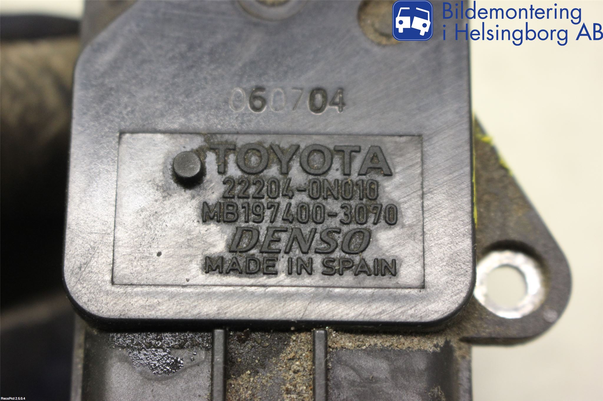 Toyota HILUX 05-16 Inns Luftmassemåler