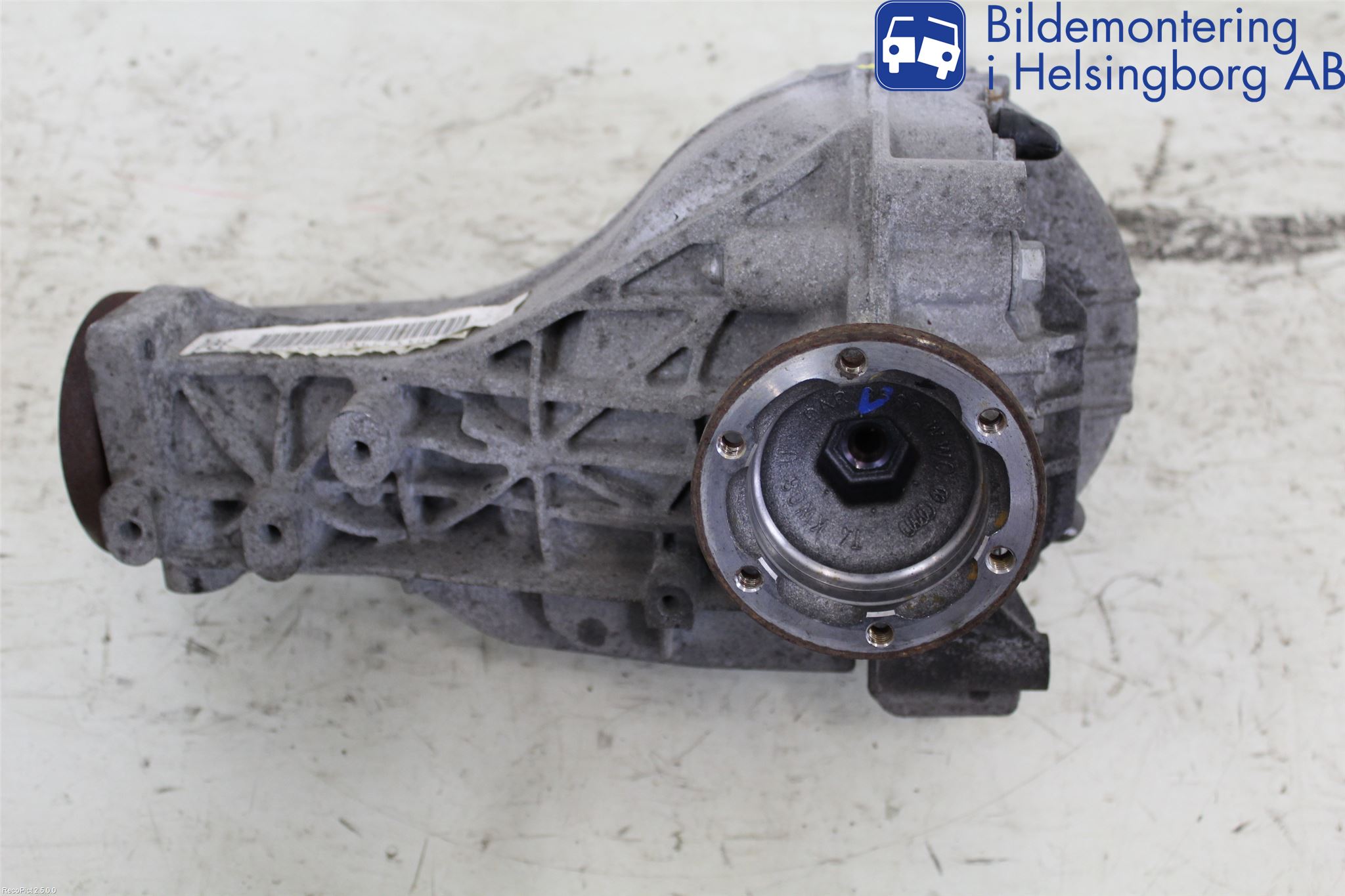 Audi A4/S4 08-11 Bakaksel Kardang Bak -Diff
