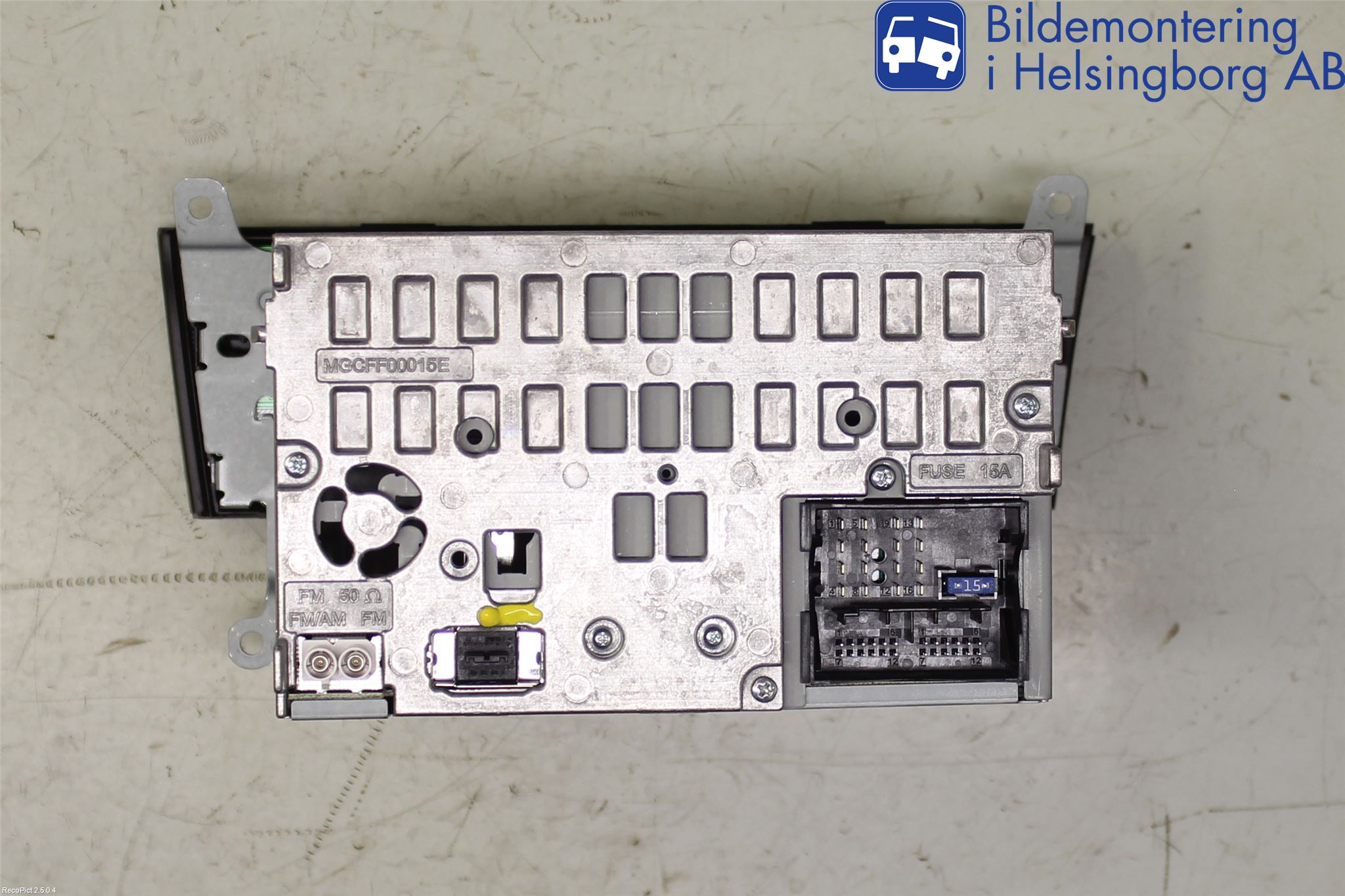 Audi A4 12-15 Stereo Radio Med Cd