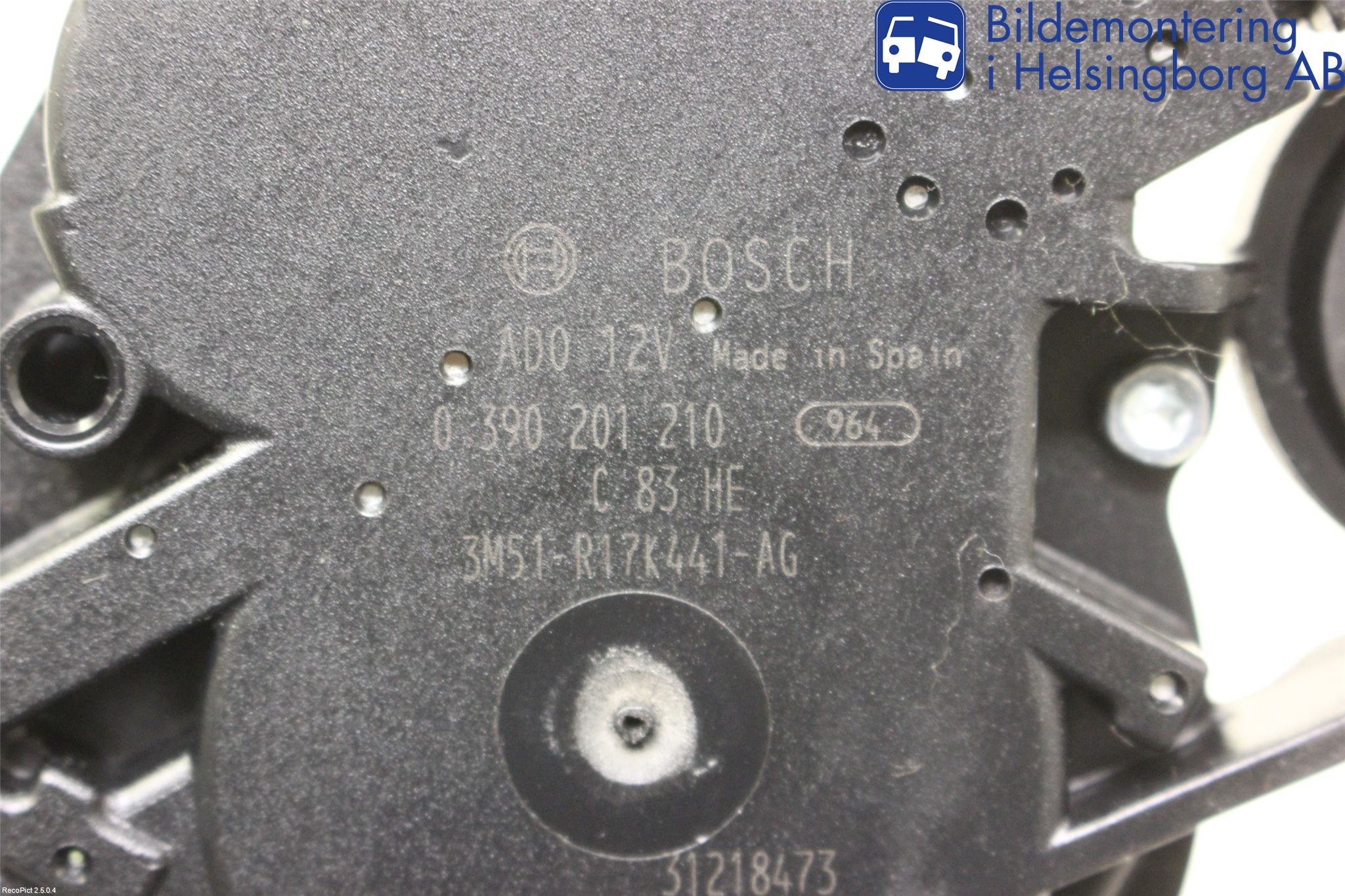 Ford FOCUS 08-11 Viskermotor Bakluke