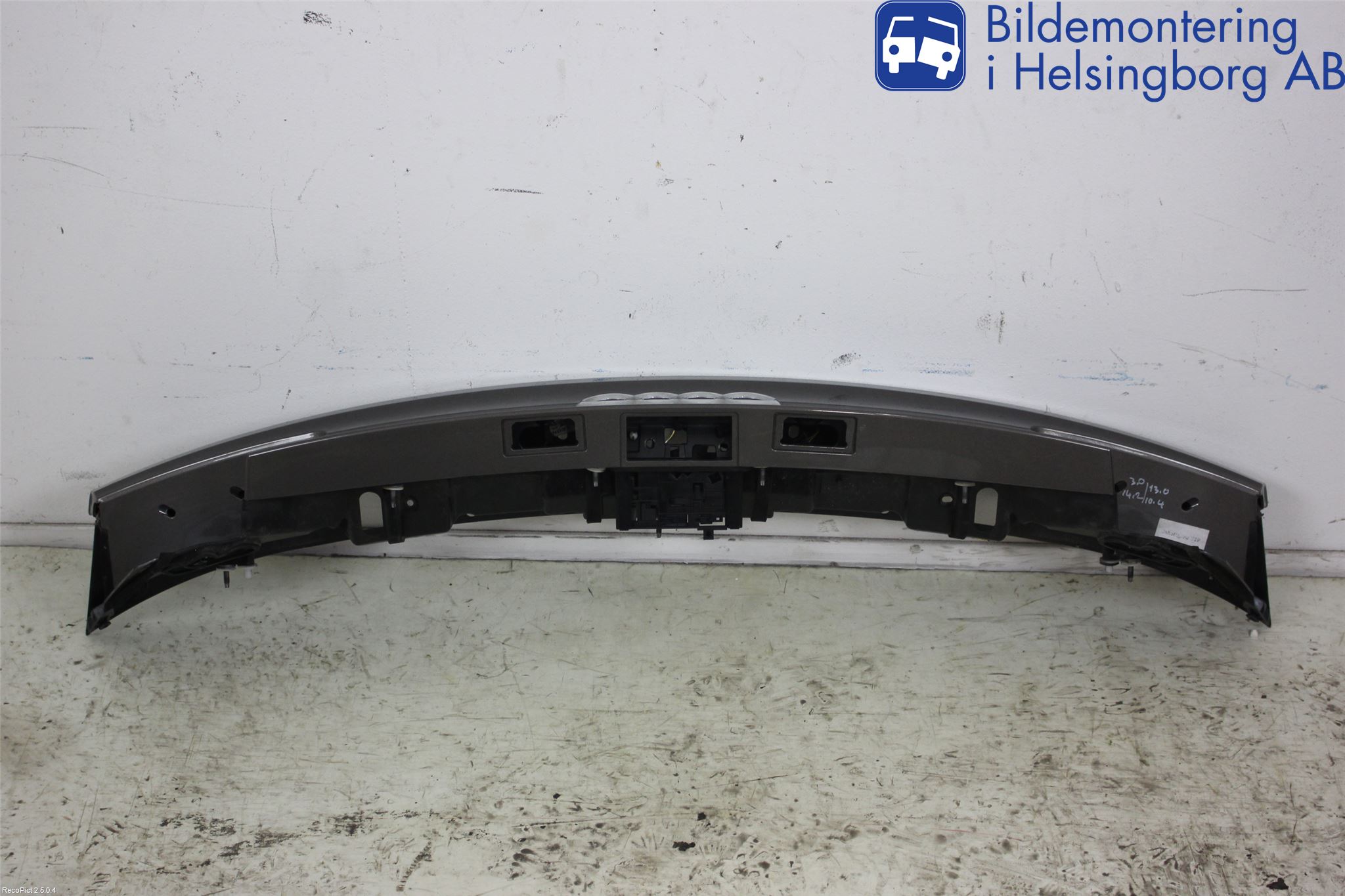 Audi A7/S7 4G 11-17 Bakluke Handtak Ytre