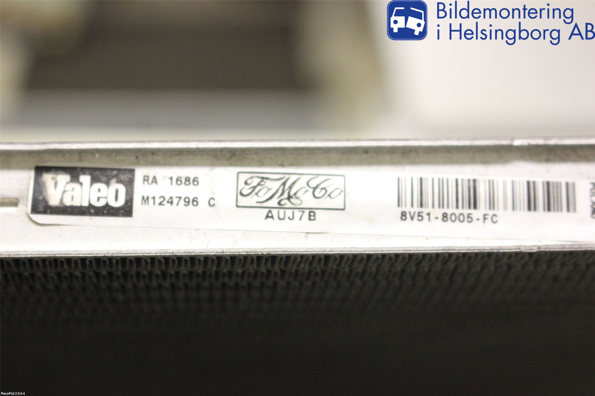 Ford FIESTA 09-12 Radiator Automat