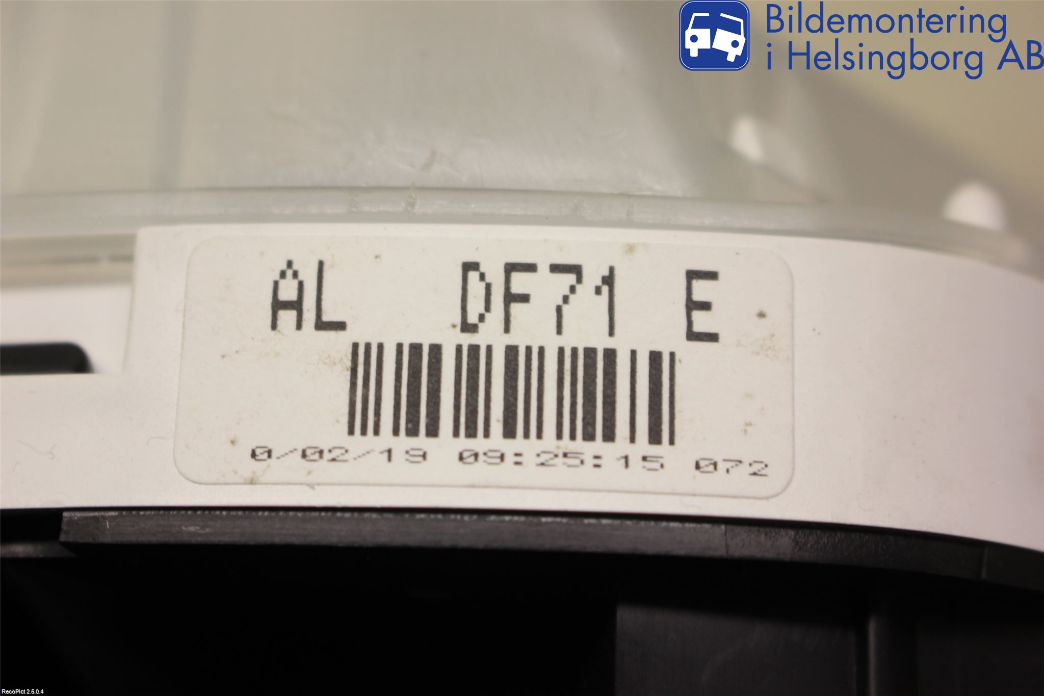 Mazda 2 (DE) 08-15 Instr Kombinert