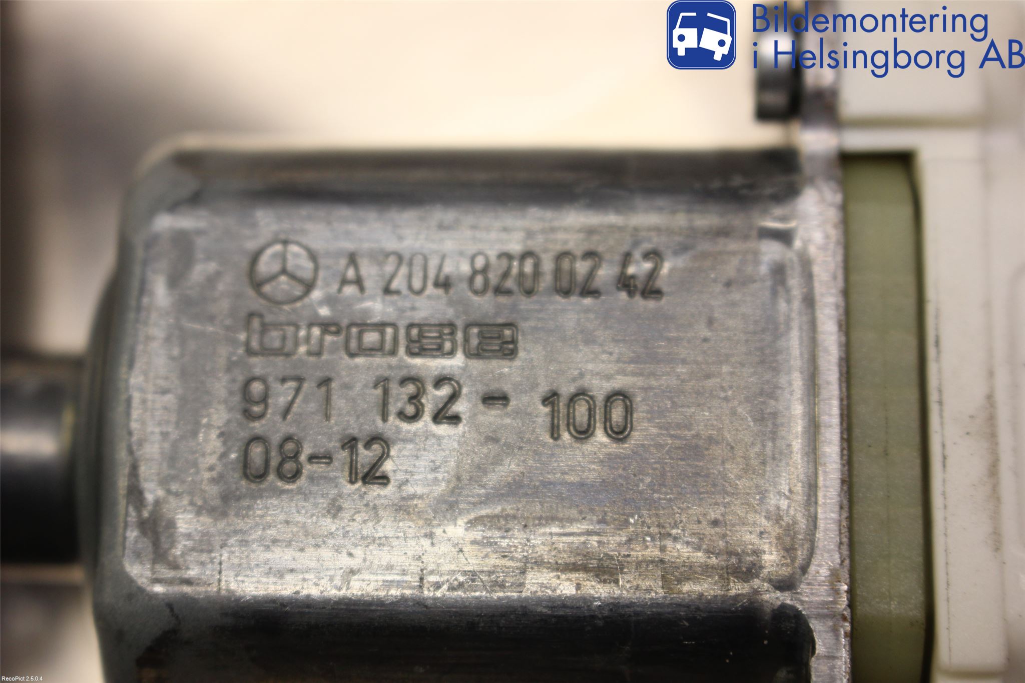 Mercedes-Benz MB GLK-KLASS (X204) 08-16 Vindusheis El Komp