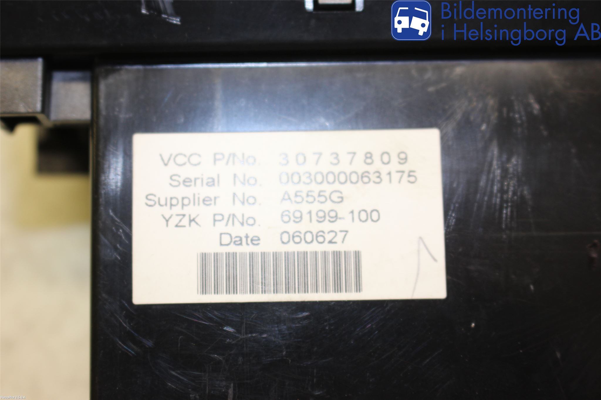 Volvo S40 04-07 Stereo Radio Øvrig