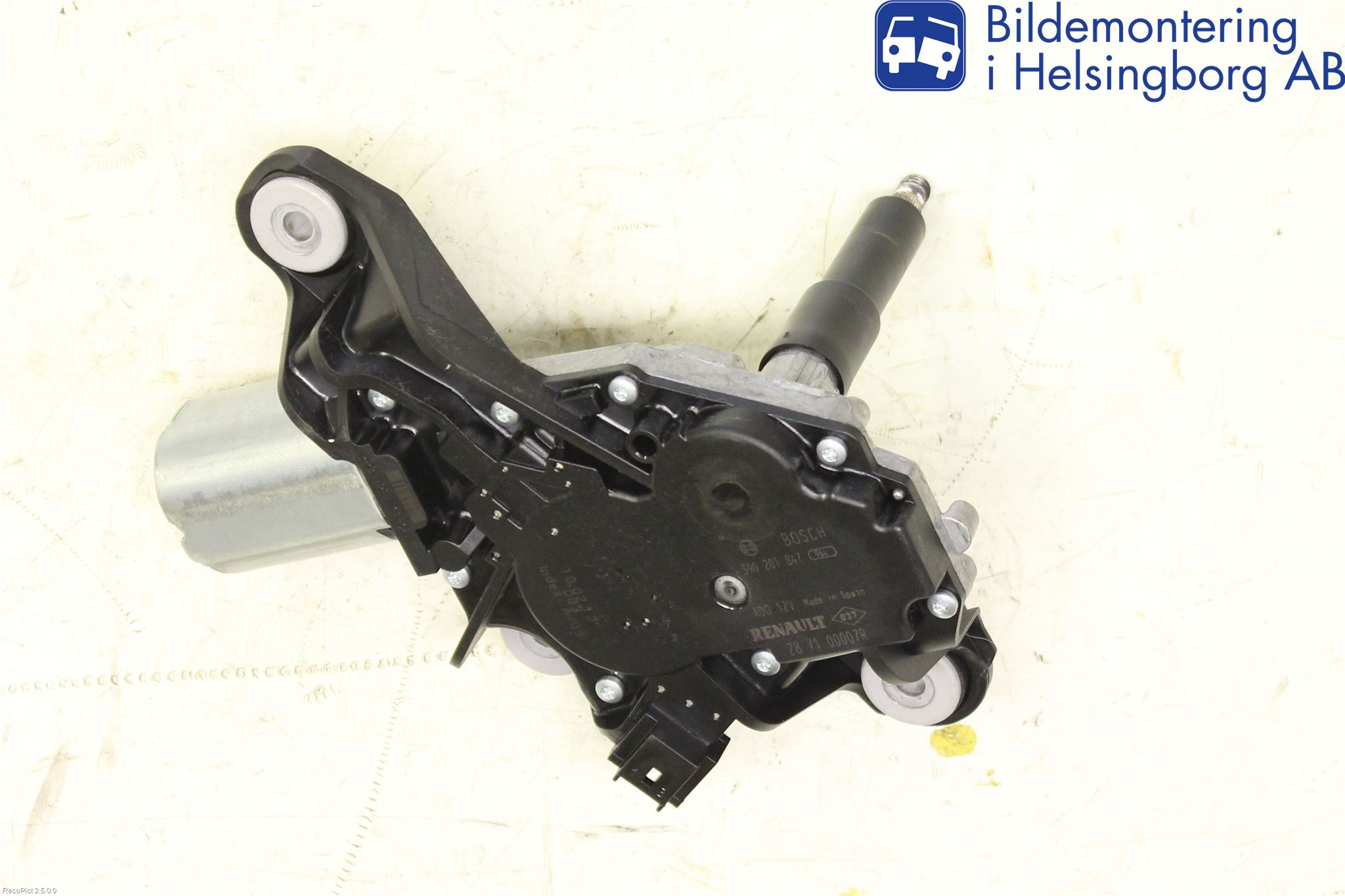Renault MEGANE III 09-15 Viskermotor Bakluke