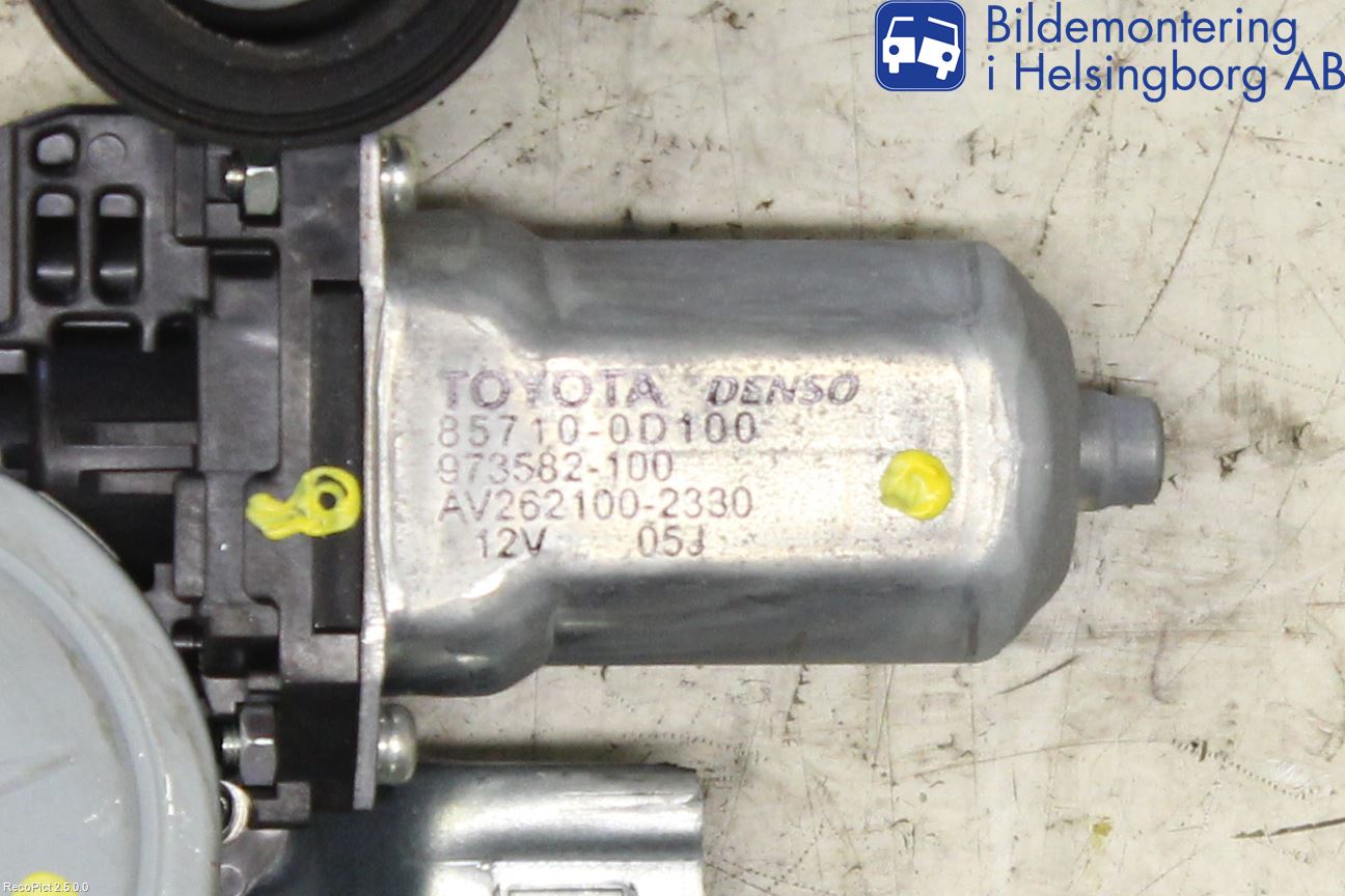Toyota YARIS XP90 06-11 Vindusheis El Komp