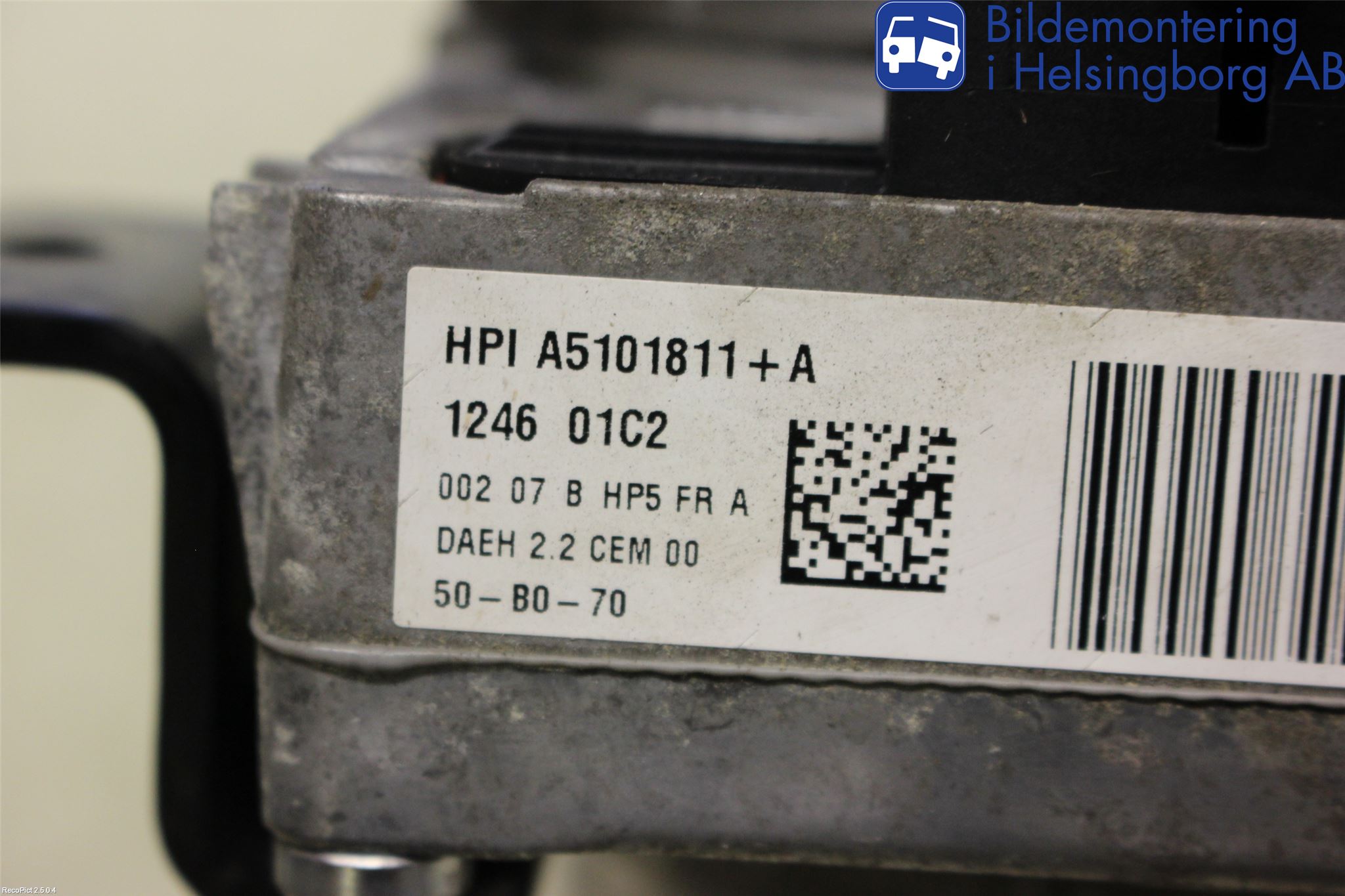 Peugeot 3008 09-16 Servostyring Eletrisk Pumpe