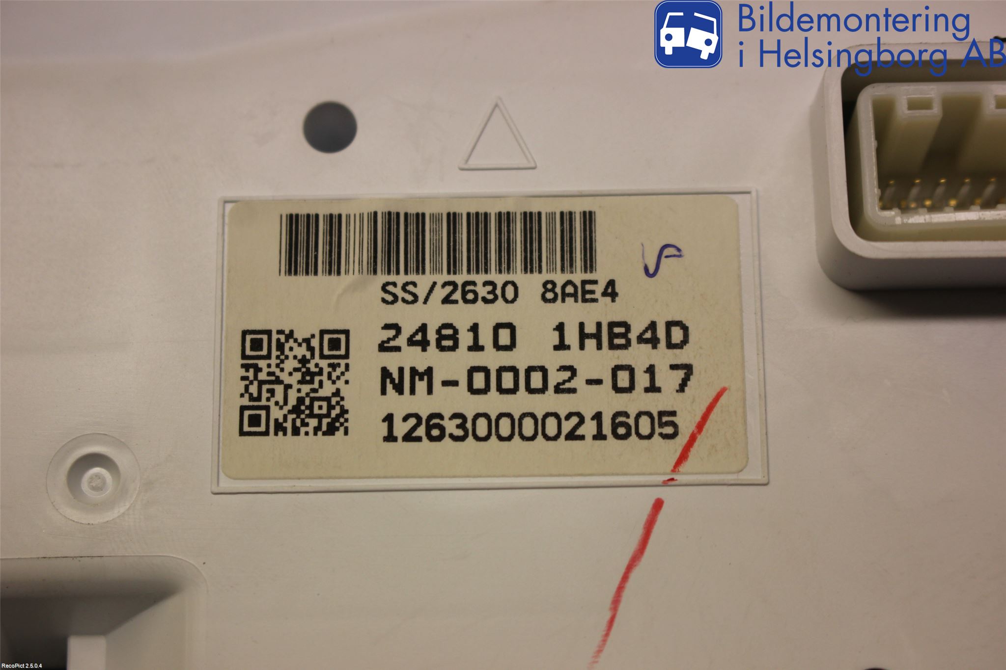 Nissan MICRA 11-16 Instr Kombinert