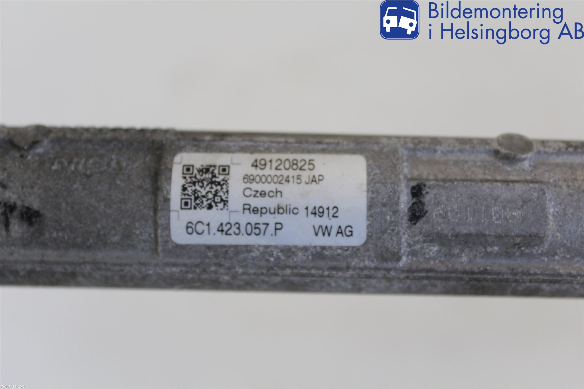 Volkswagen VW POLO 10-17 Snekke - Tannstang