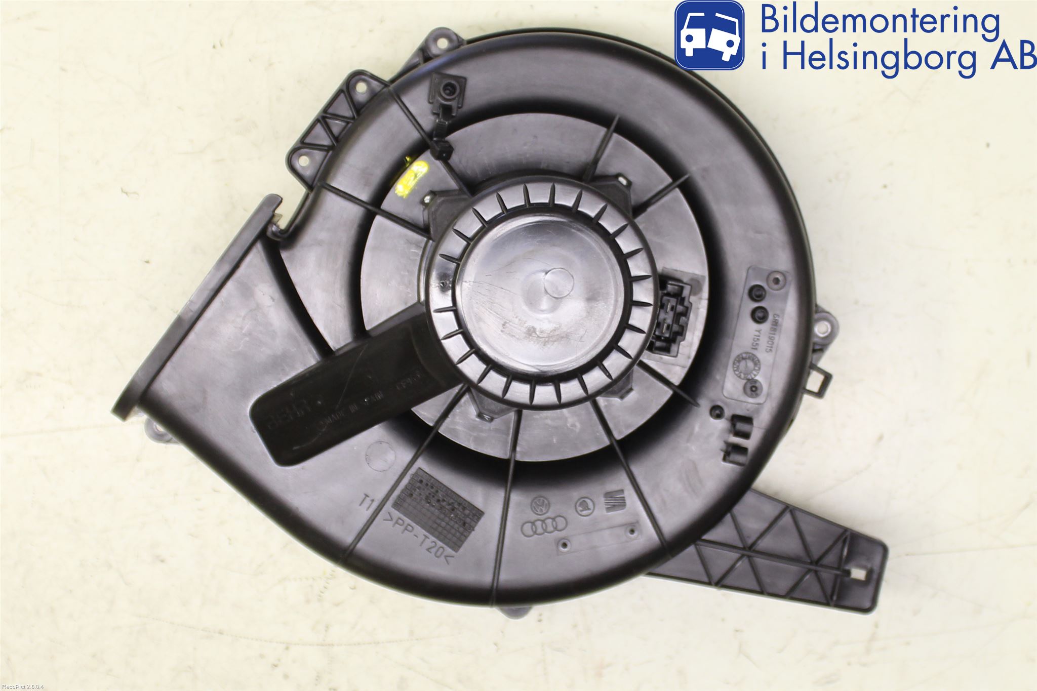 Volkswagen VW POLO 10-17 Varmeapparat Viftemotor