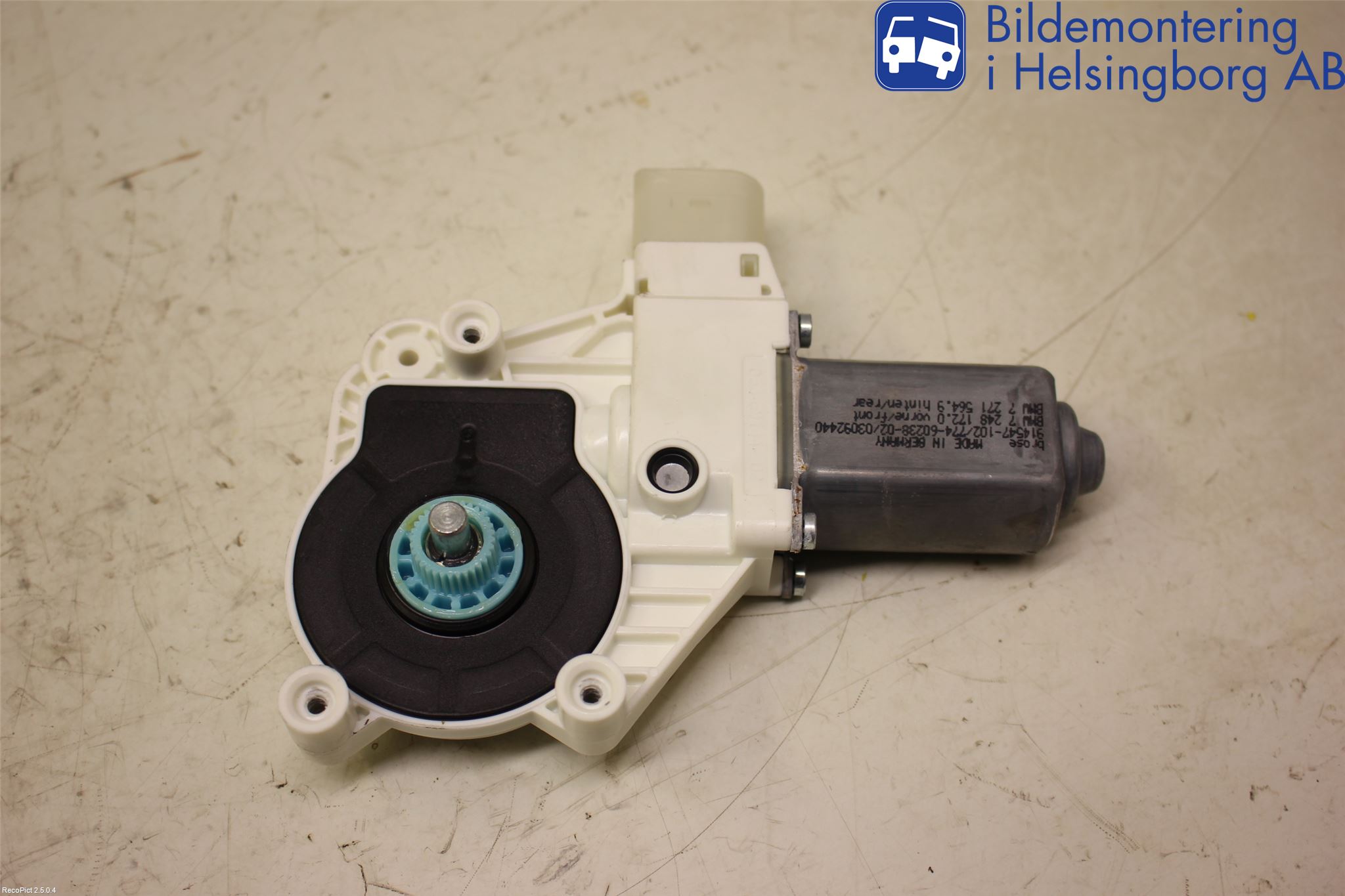 BMW 5 F10/F11/F18 09-17 Vindusheismotor