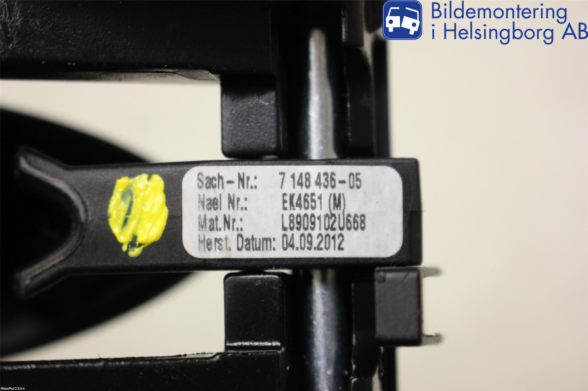 BMW 5 F10/F11/F18 09-17 Dørhandtak Ytre Høyre
