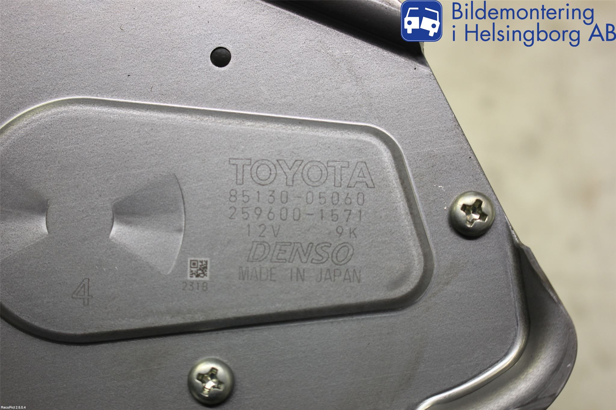 Toyota AVENSIS 09-15 Viskermotor Bakluke