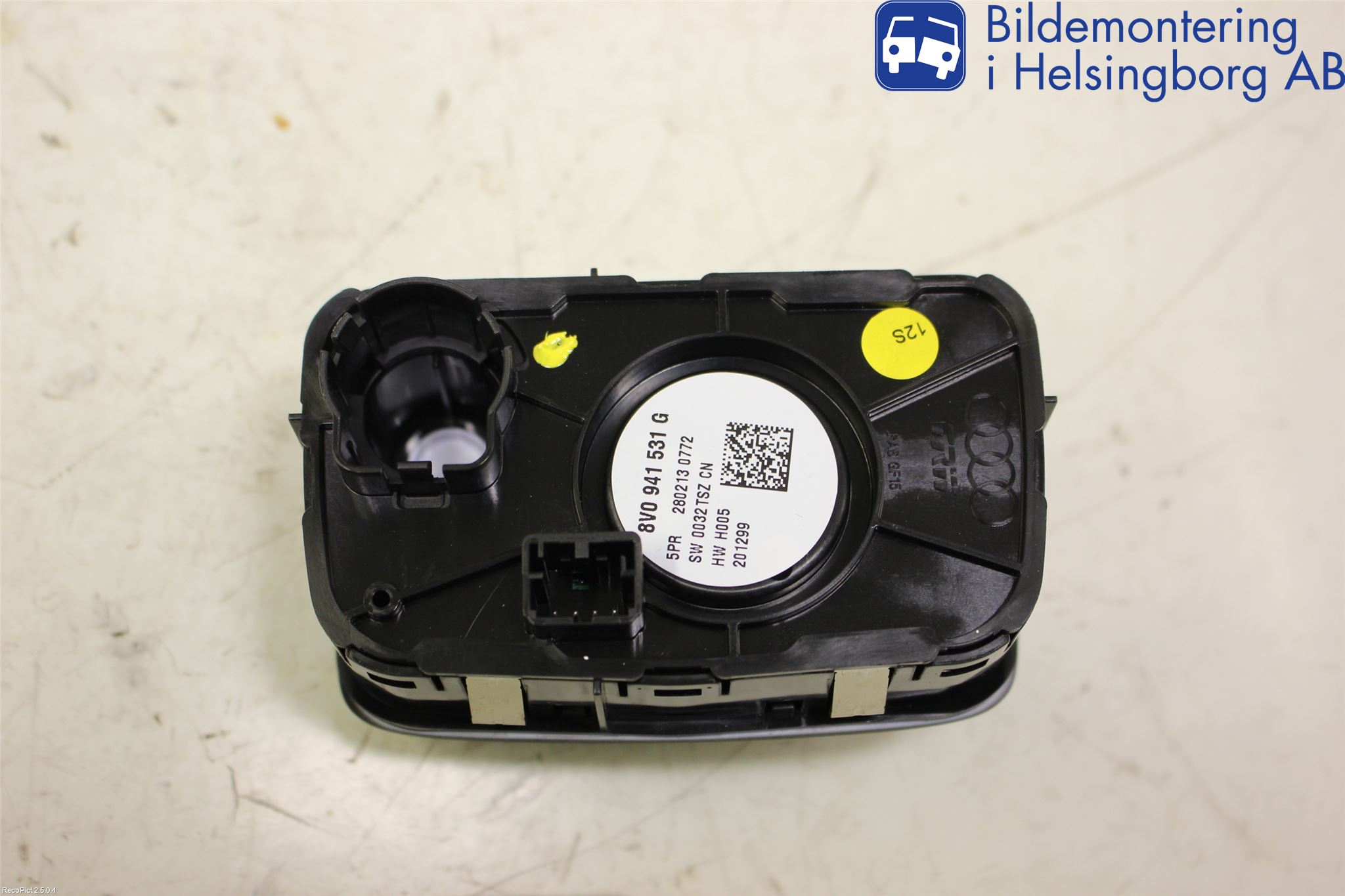 Audi A3/S3 8V 13-20 Bryter Hovedlys