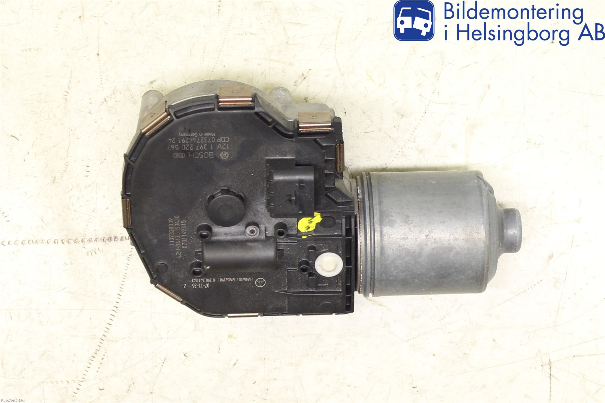 Mercedes-Benz MB C-KLASS (W204) 07-15 Viskermotor Frontrute