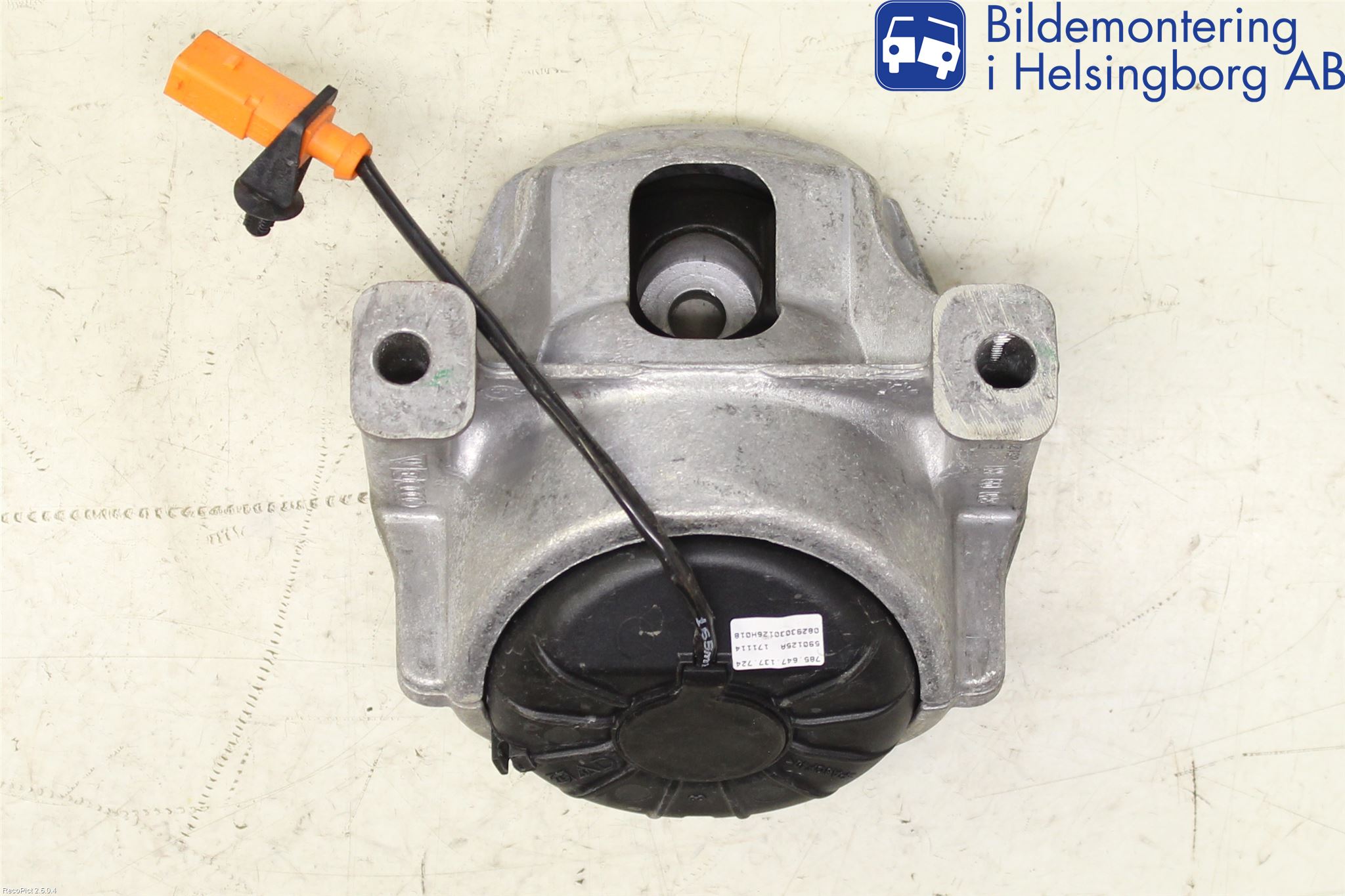 Audi A6/S6 4G 11-18 Motor Feste Gummi
