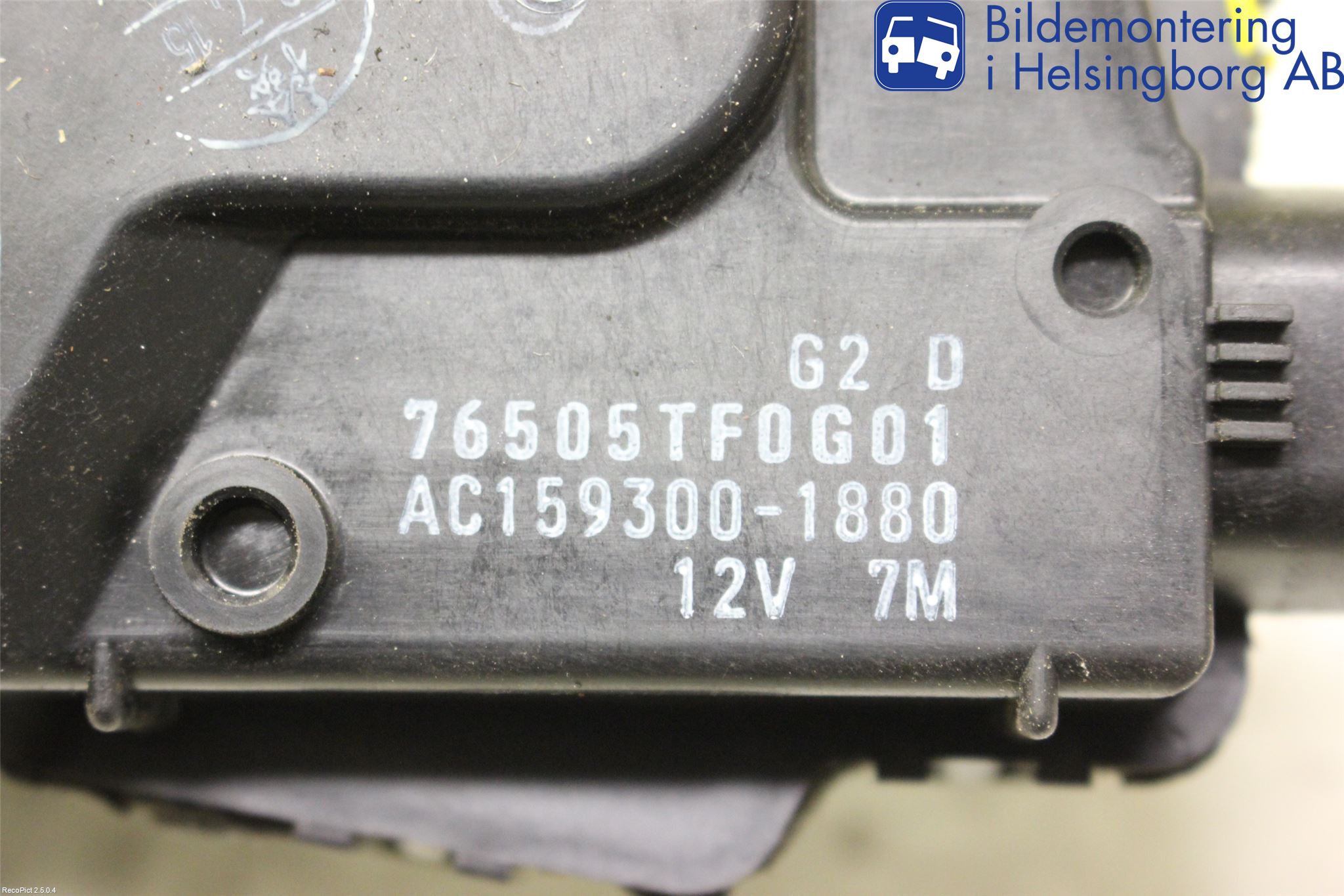 Honda JAZZ 08-14 Viskermotor Frontrute