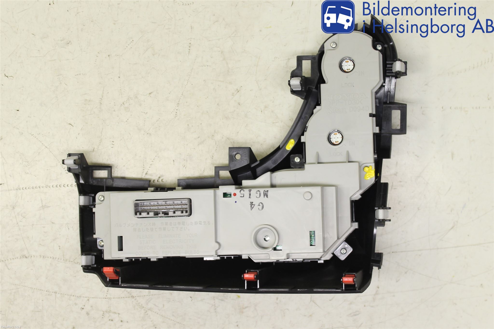 Honda JAZZ 08-14 Varme Ac Betjening-Display