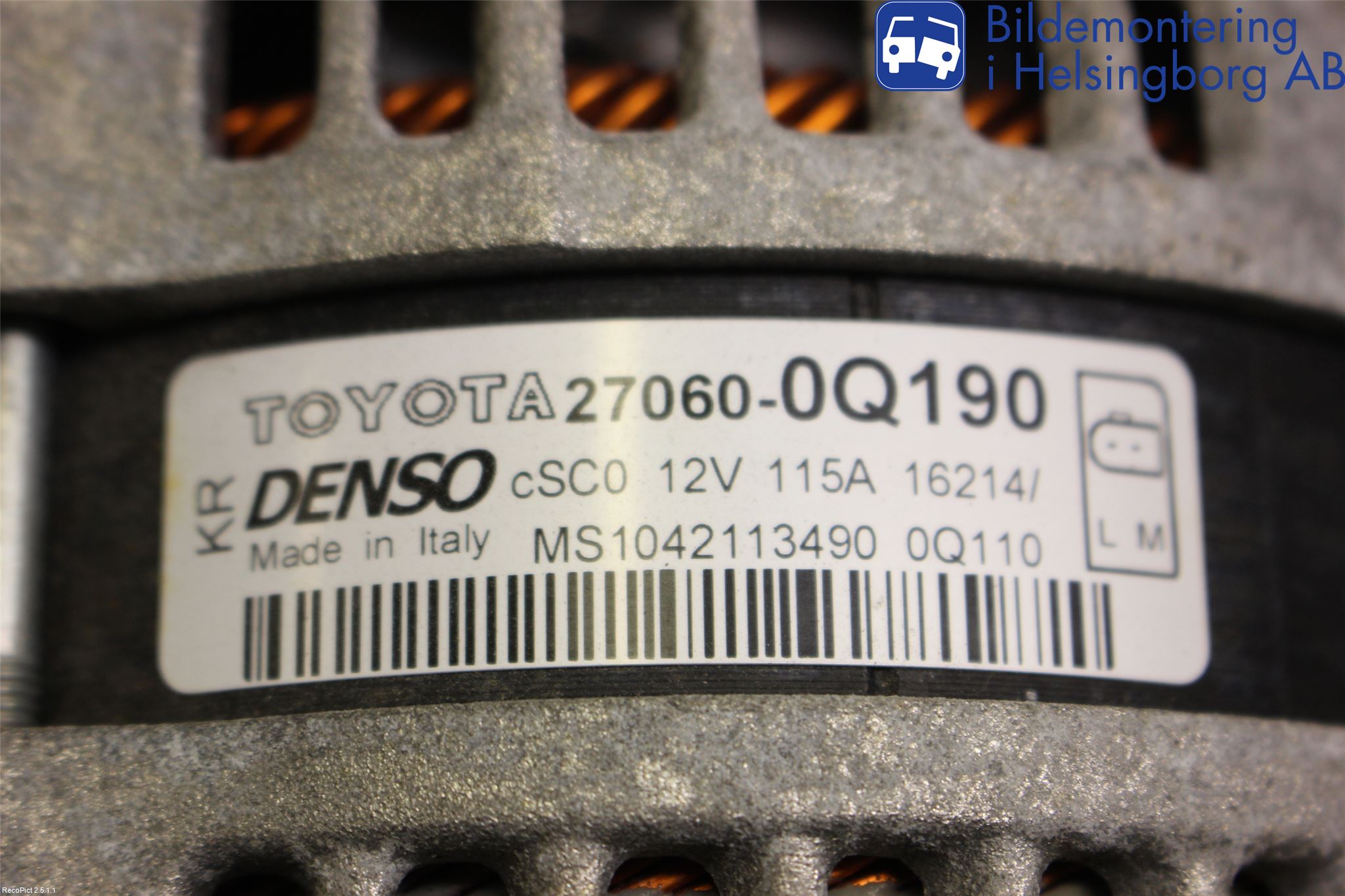 Peugeot 108 15-22 Dynamo