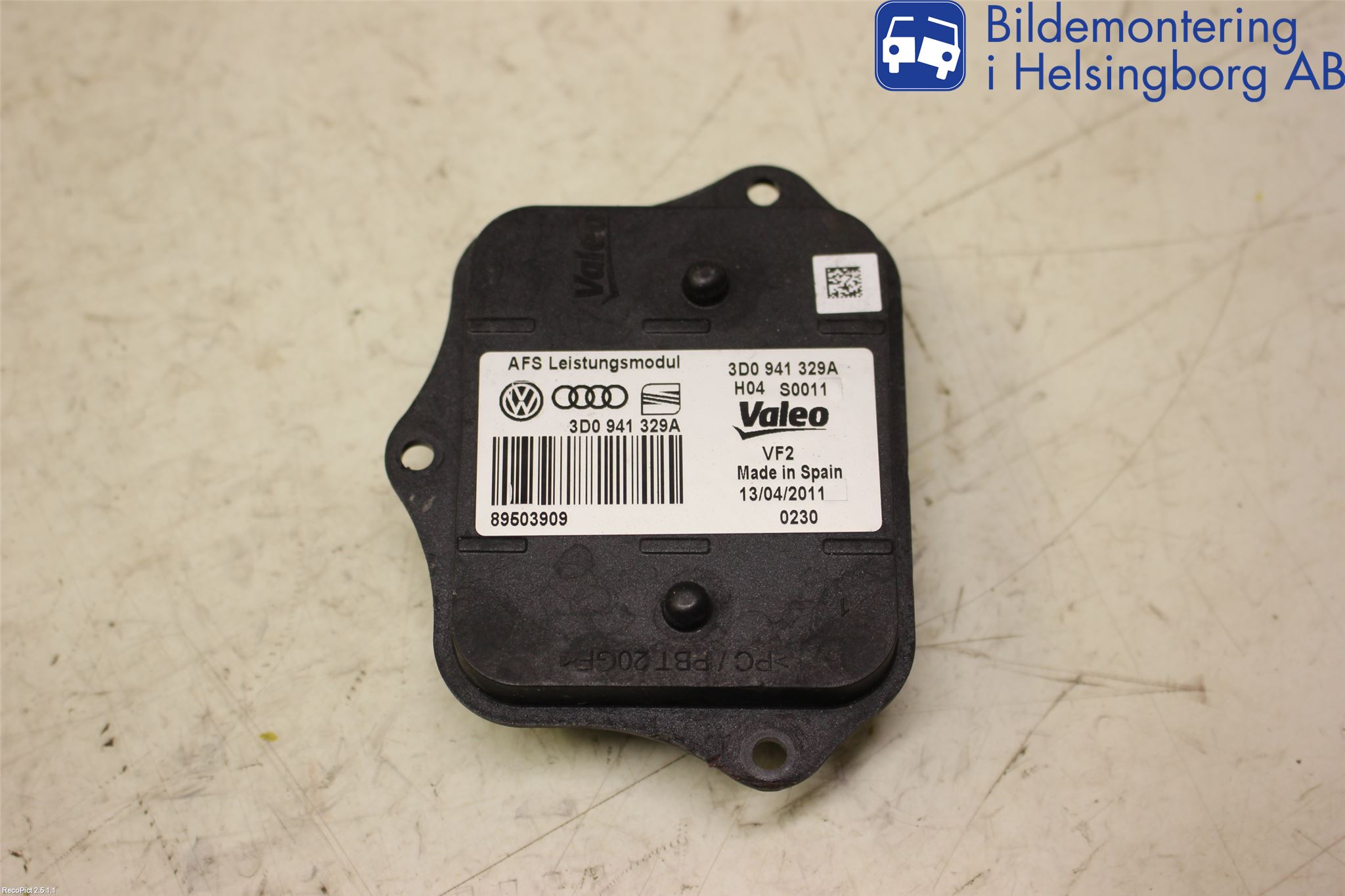 Volkswagen VW PASSAT 11-14 Styreenhet Xenon