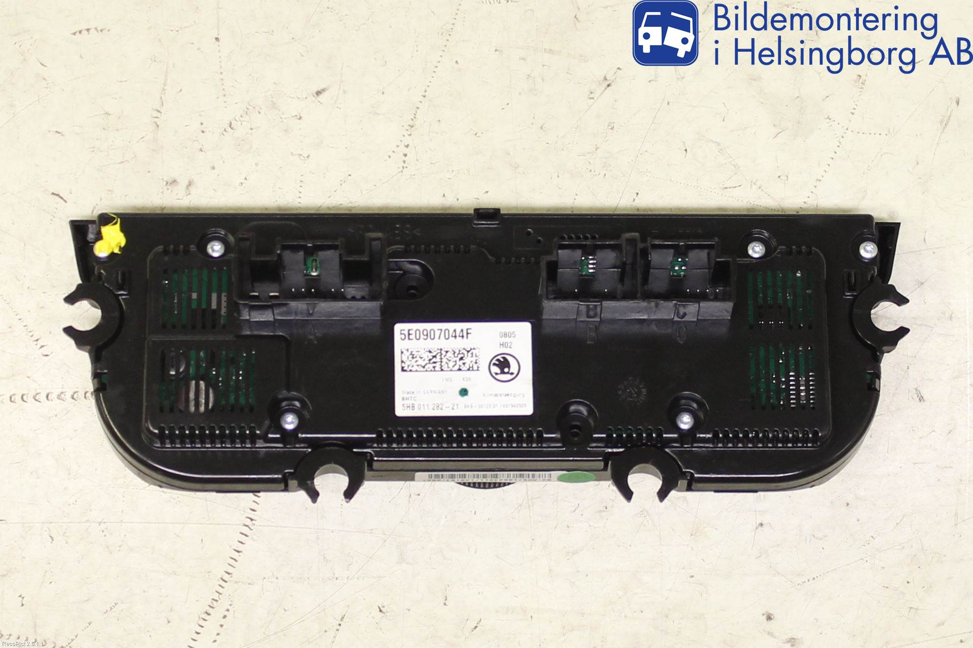 Skoda OCTAVIA (5E) 13-20 Varme Ac Betjening-Display