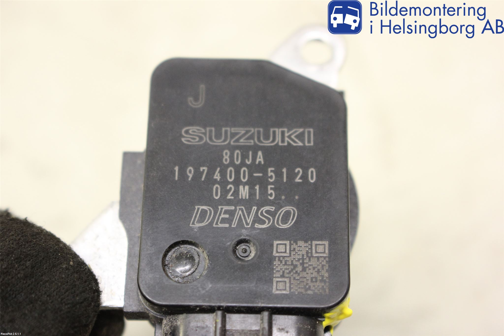 Suzuki SX4 10-13 Inns Luftmassemåler