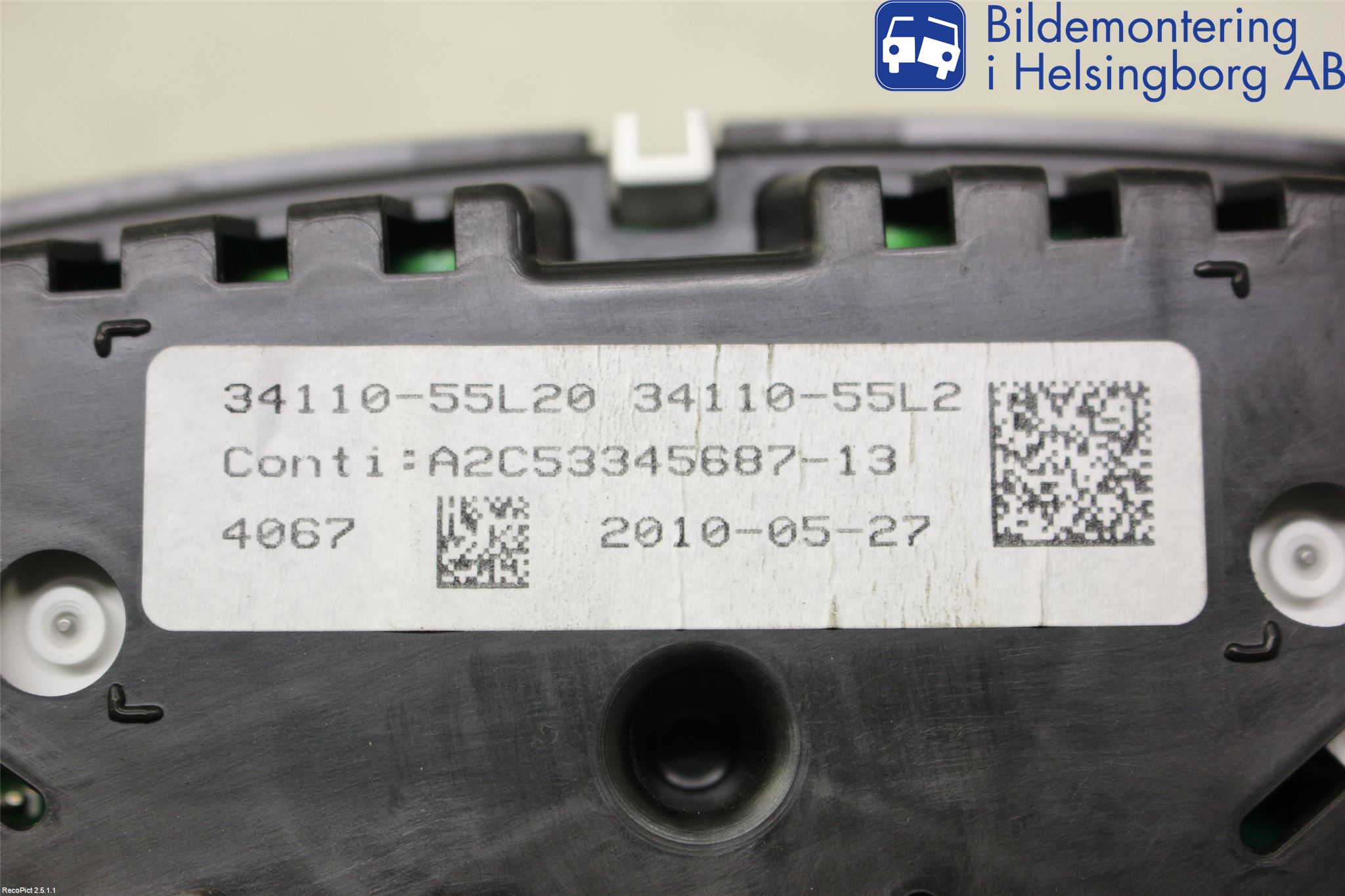 Suzuki SX4 10-13 Instr Kombinert